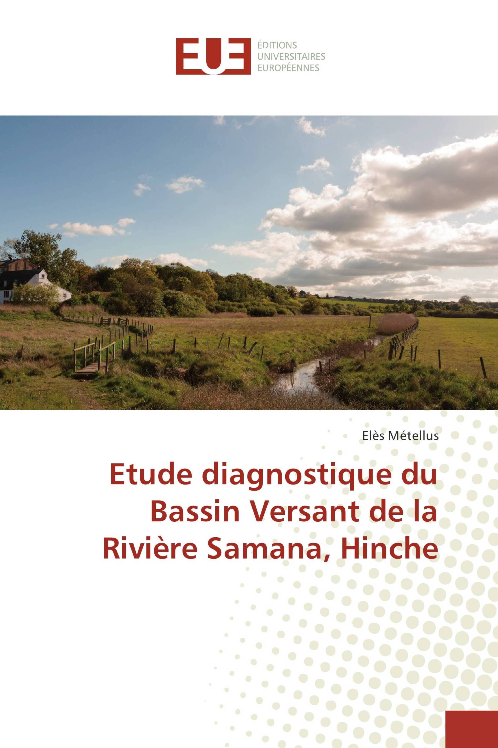 Etude diagnostique du Bassin Versant de la Rivière Samana, Hinche