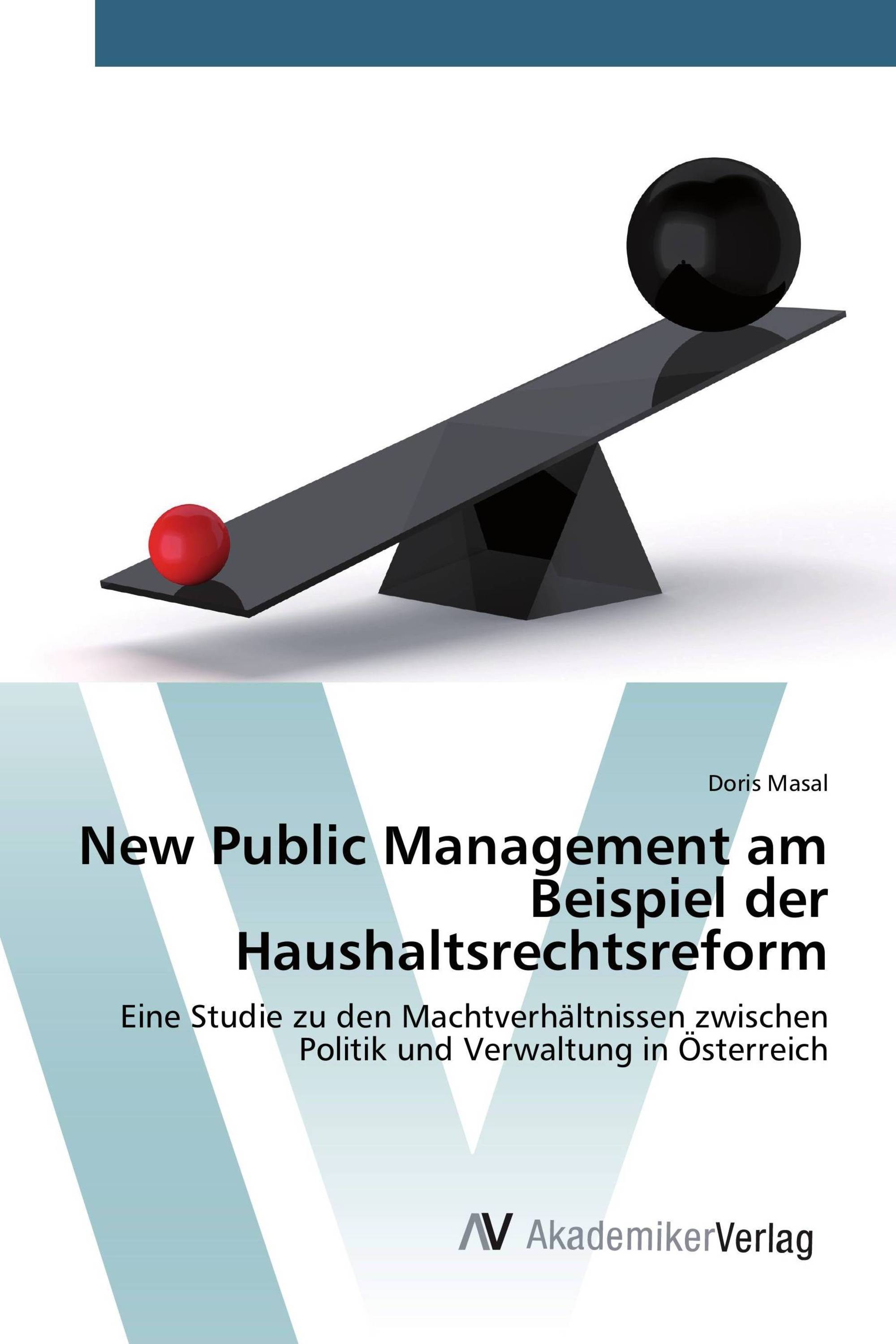 New Public Management am Beispiel der Haushaltsrechtsreform