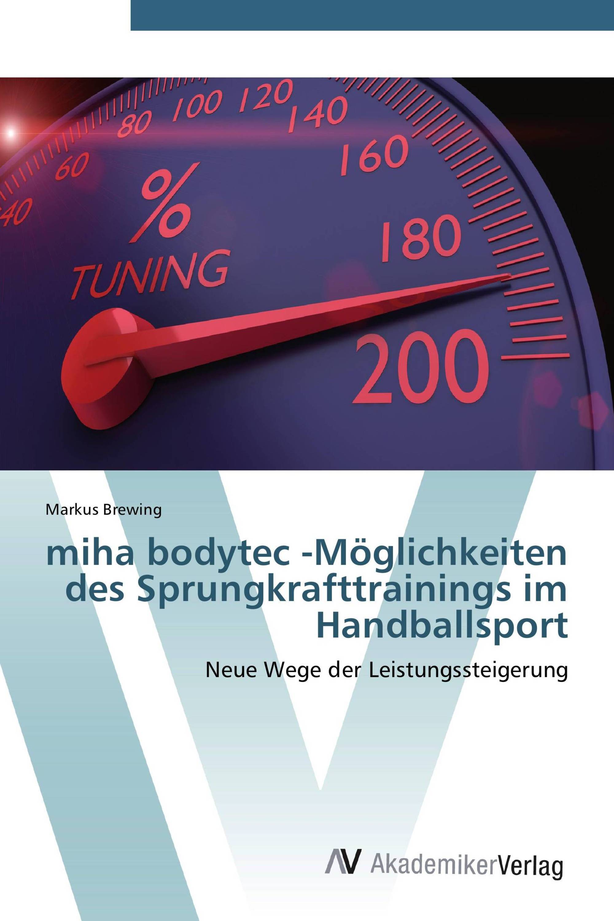 miha bodytec -Möglichkeiten des Sprungkrafttrainings im  Handballsport