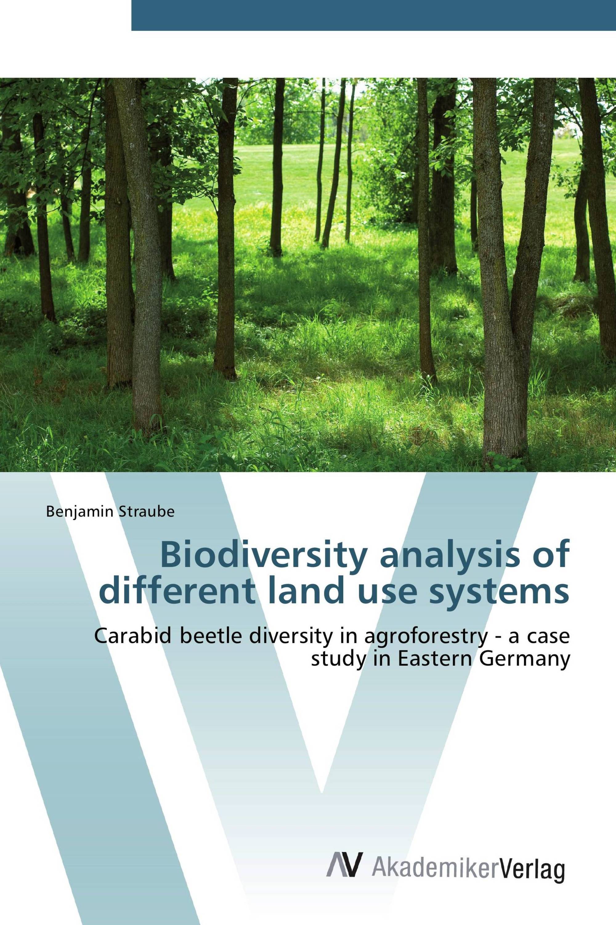 Biodiversity analysis of different land use systems