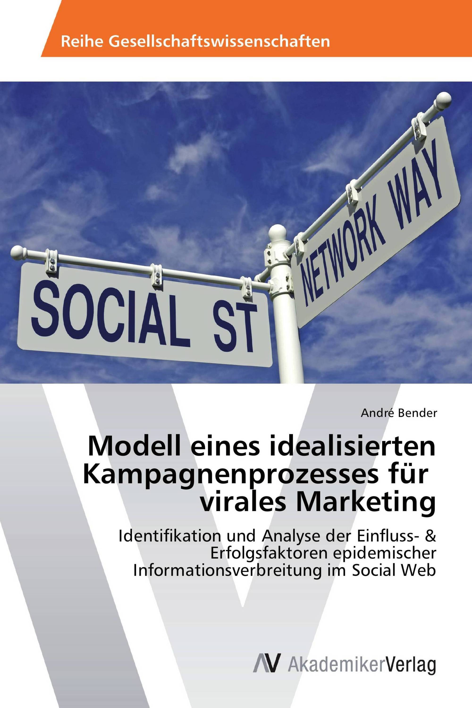 Modell eines idealisierten Kampagnenprozesses für virales Marketing