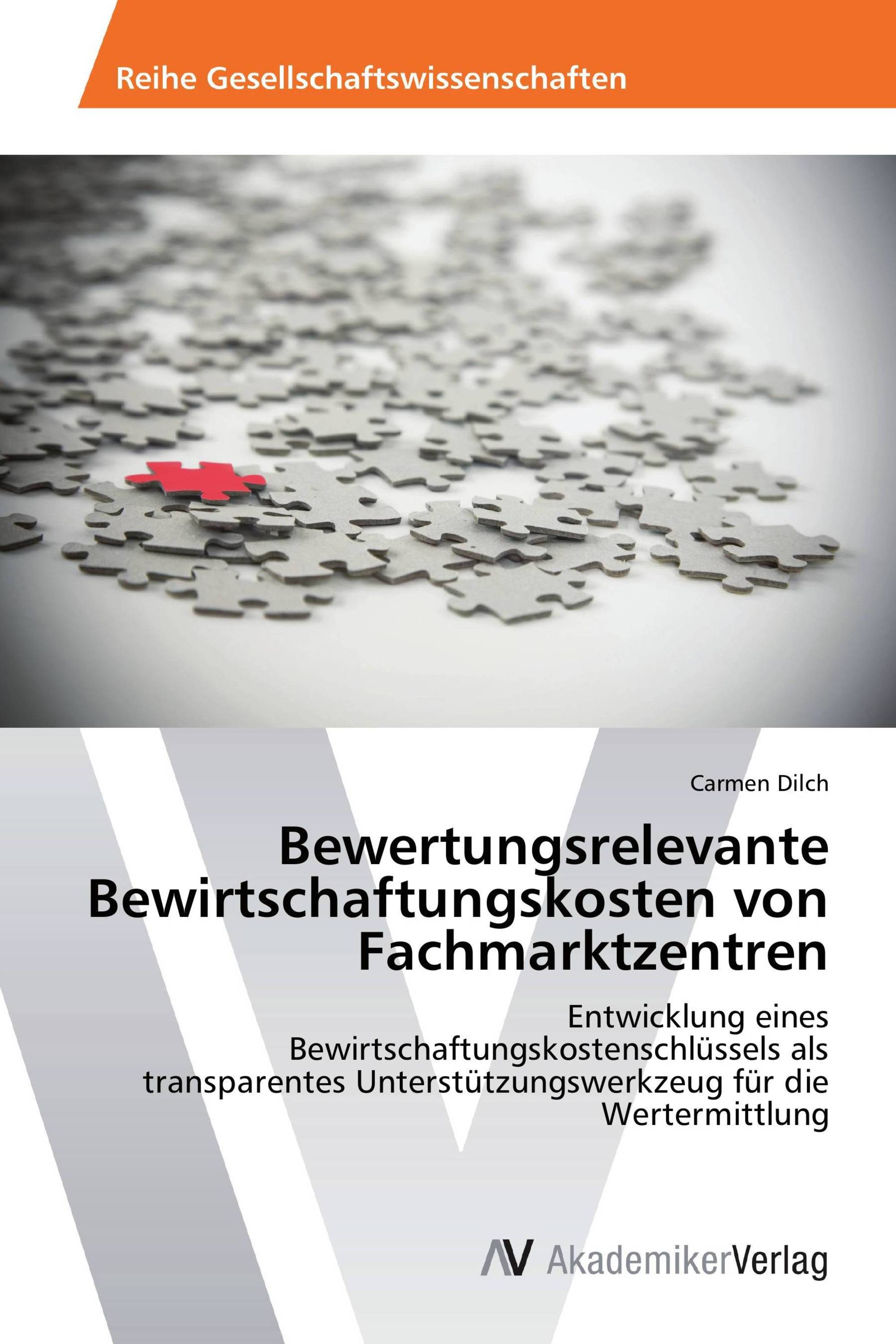 Bewertungsrelevante Bewirtschaftungskosten von Fachmarktzentren