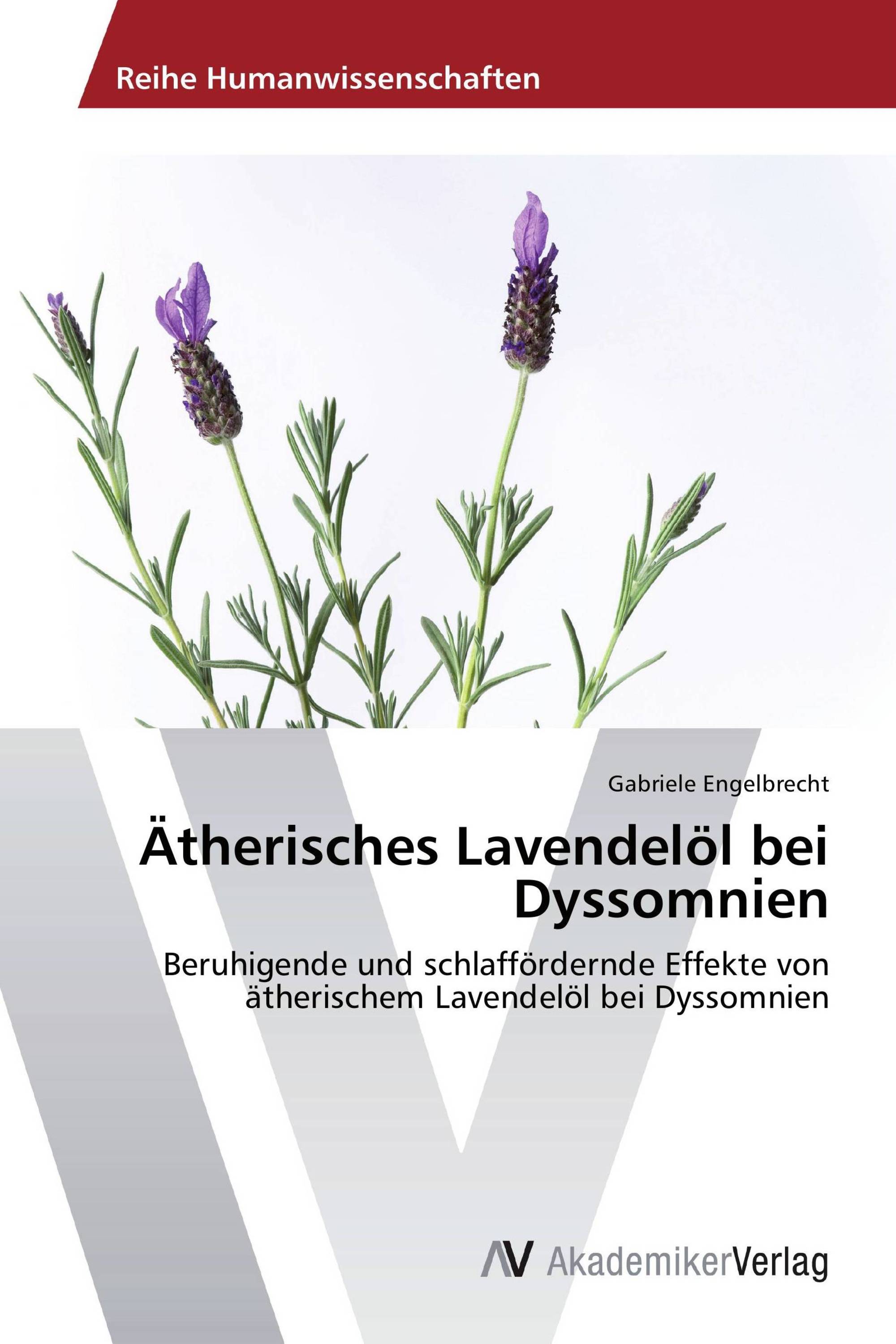 Ätherisches Lavendelöl bei Dyssomnien