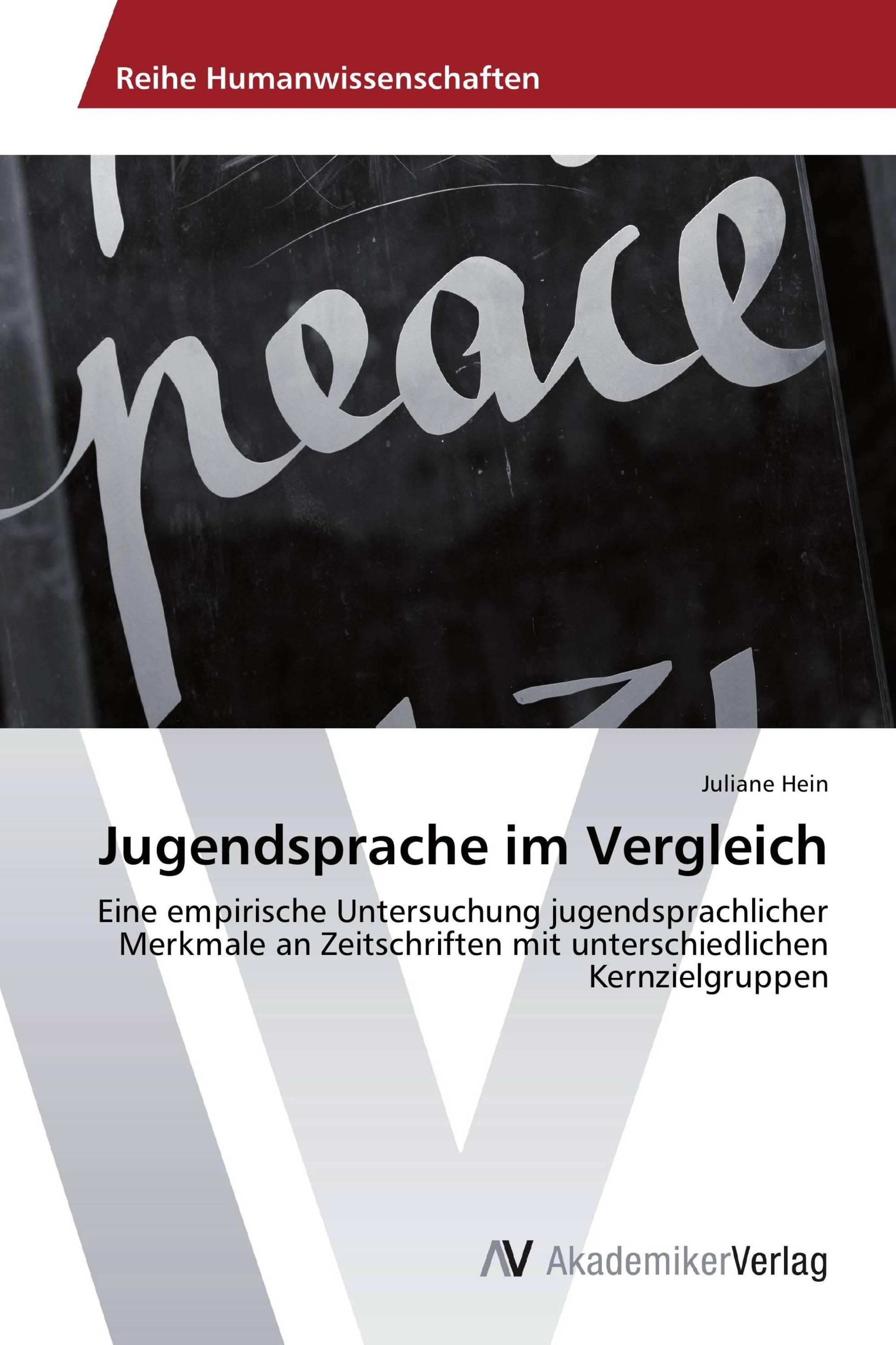 Jugendsprache im Vergleich