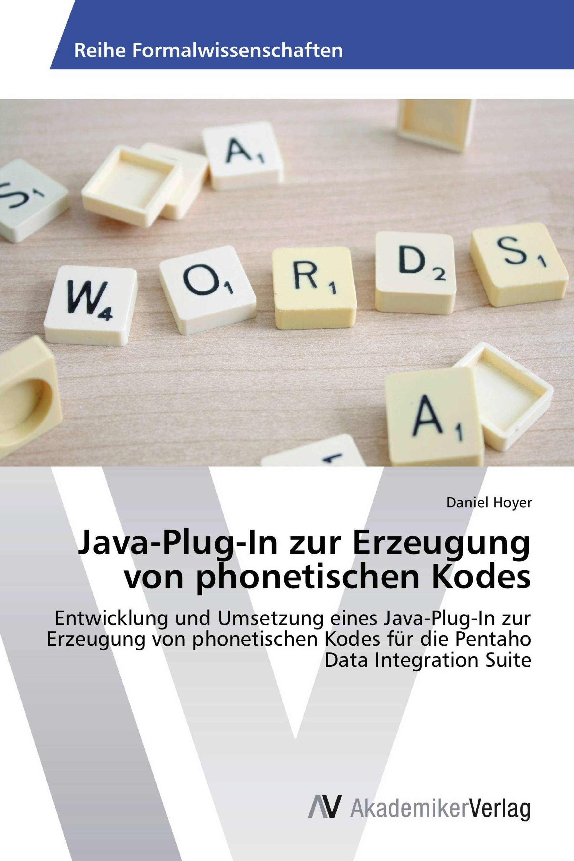 Java-Plug-In zur Erzeugung von phonetischen Kodes