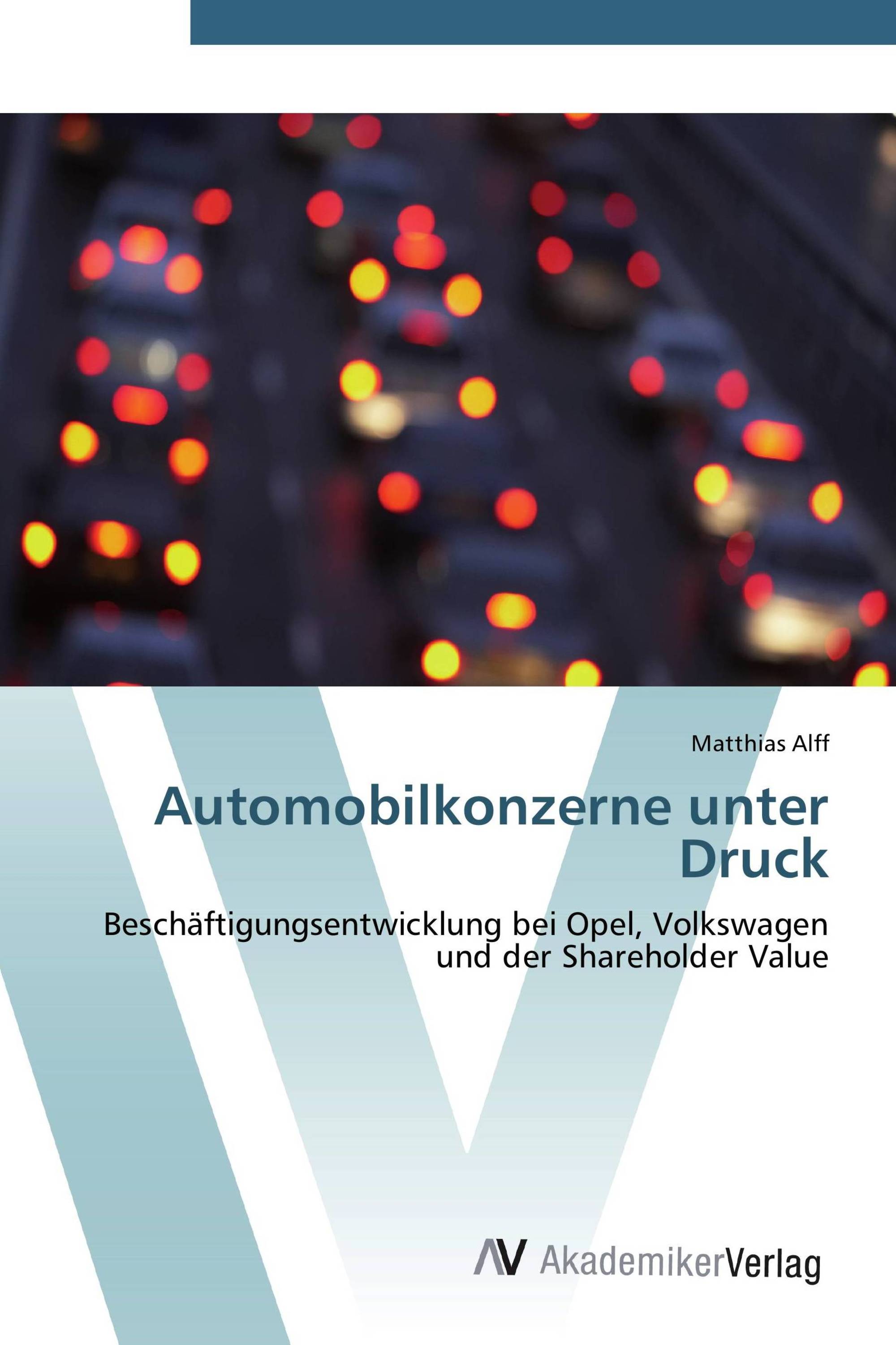 Automobilkonzerne unter Druck