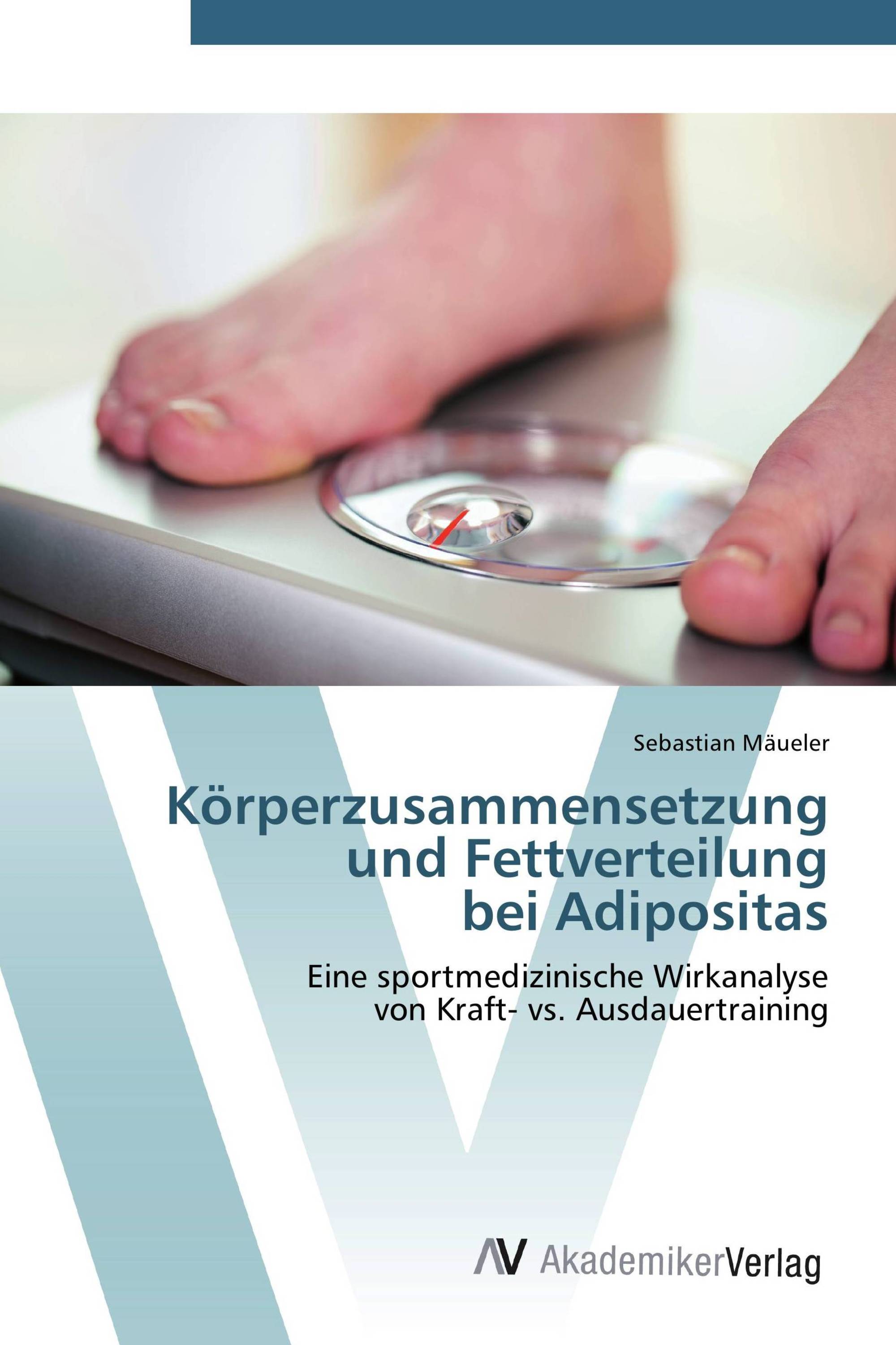 Körperzusammensetzung  und Fettverteilung  bei Adipositas