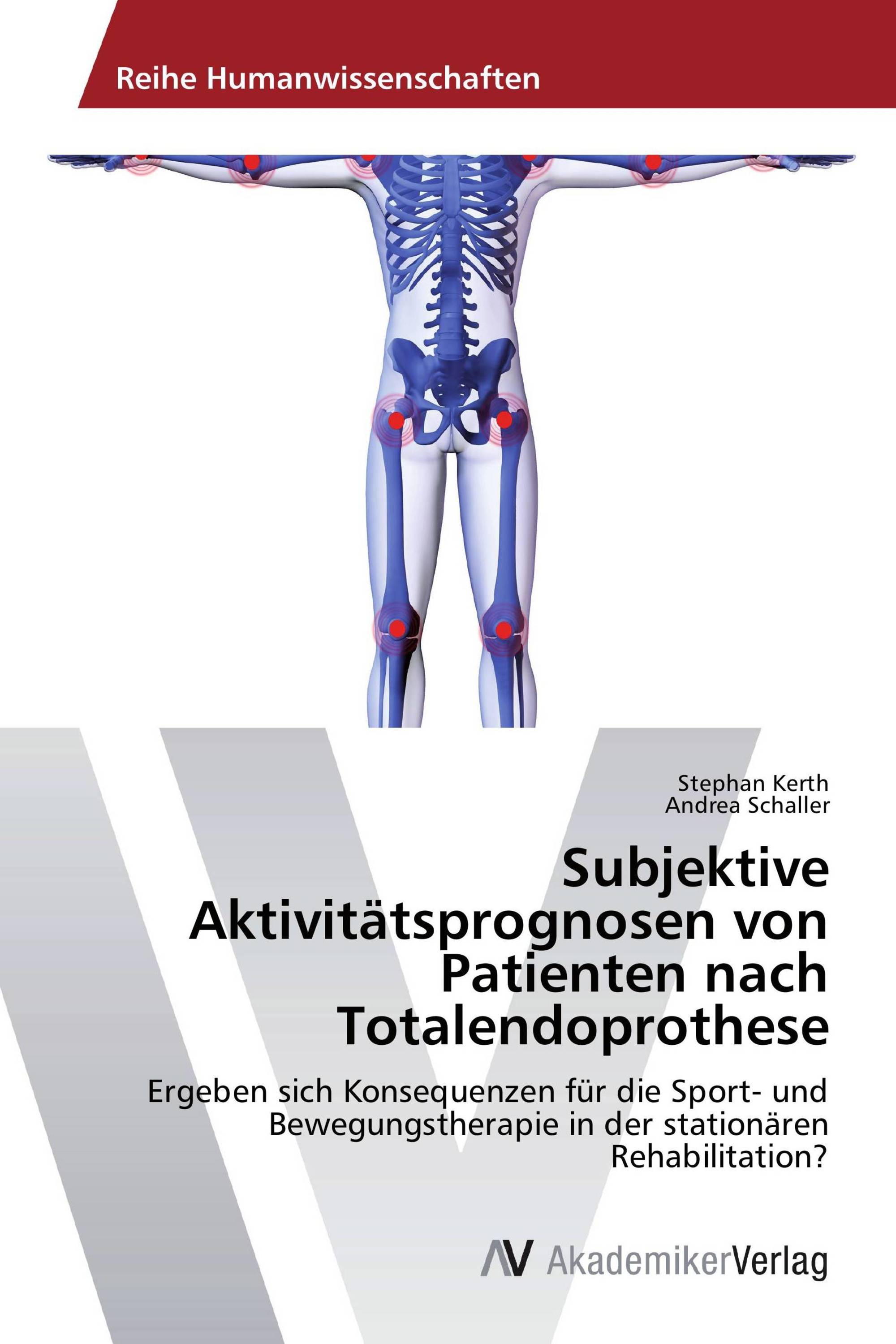 Subjektive Aktivitätsprognosen von Patienten nach Totalendoprothese