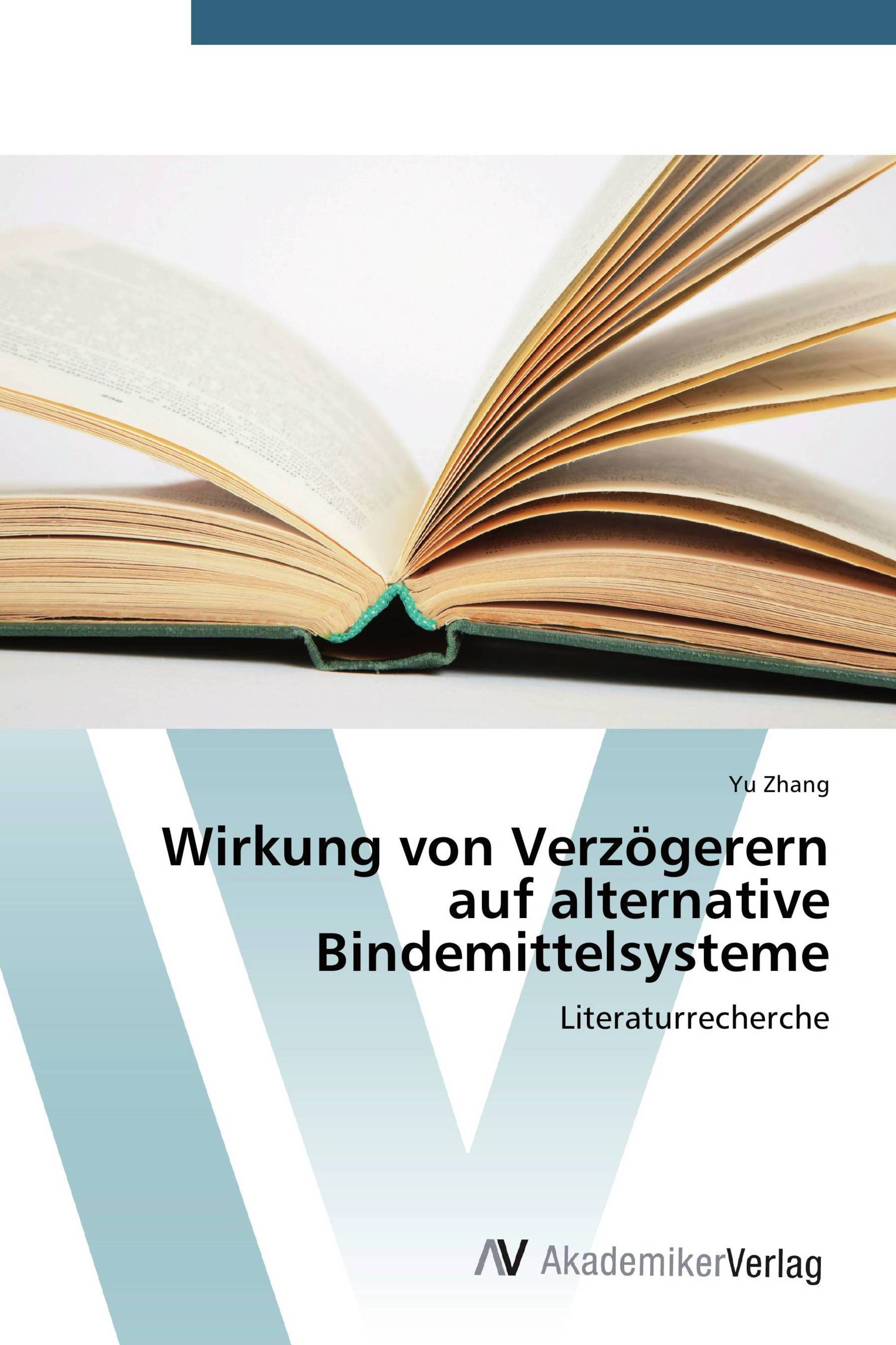 Wirkung von Verzögerern auf alternative Bindemittelsysteme