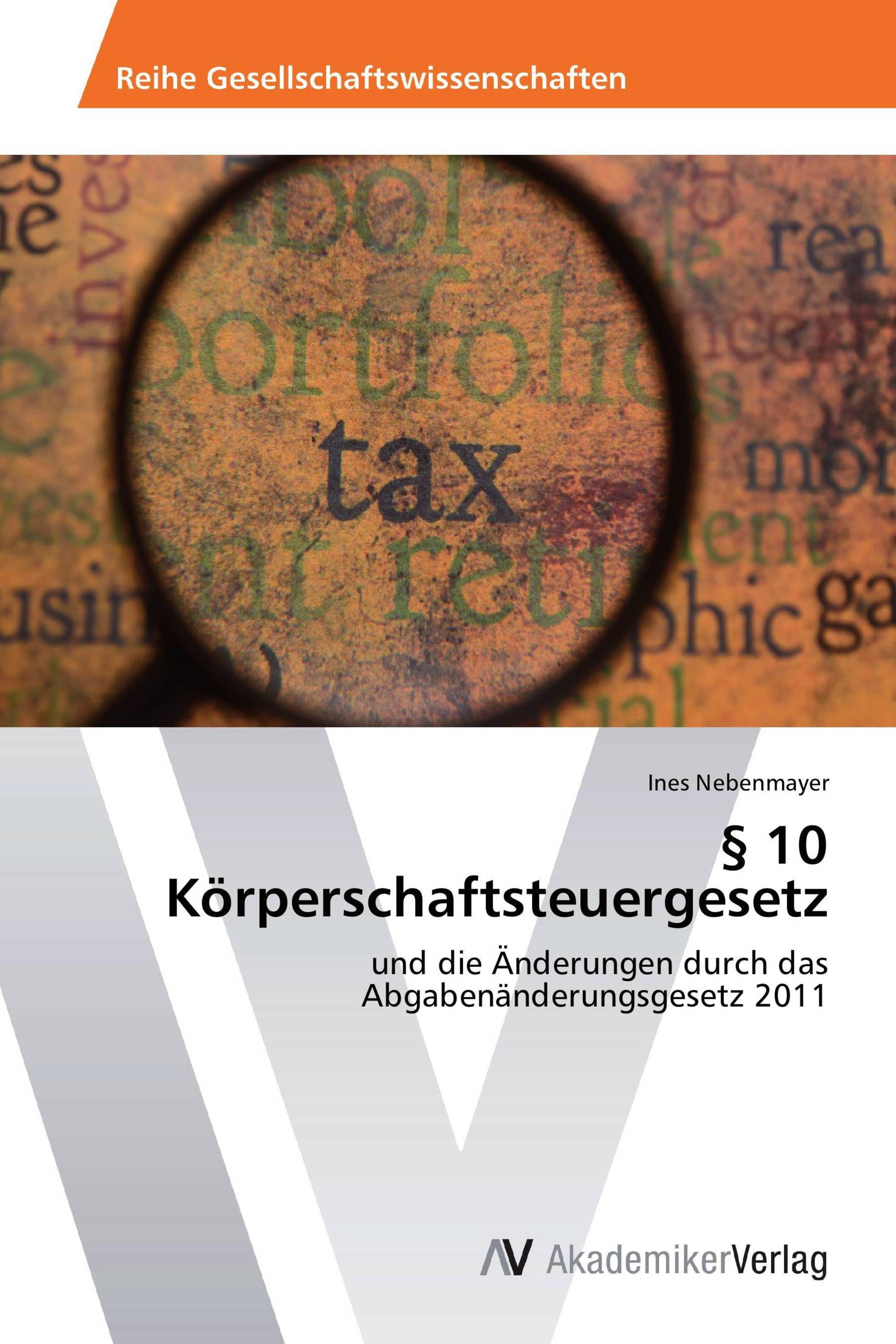 § 10 Körperschaftsteuergesetz