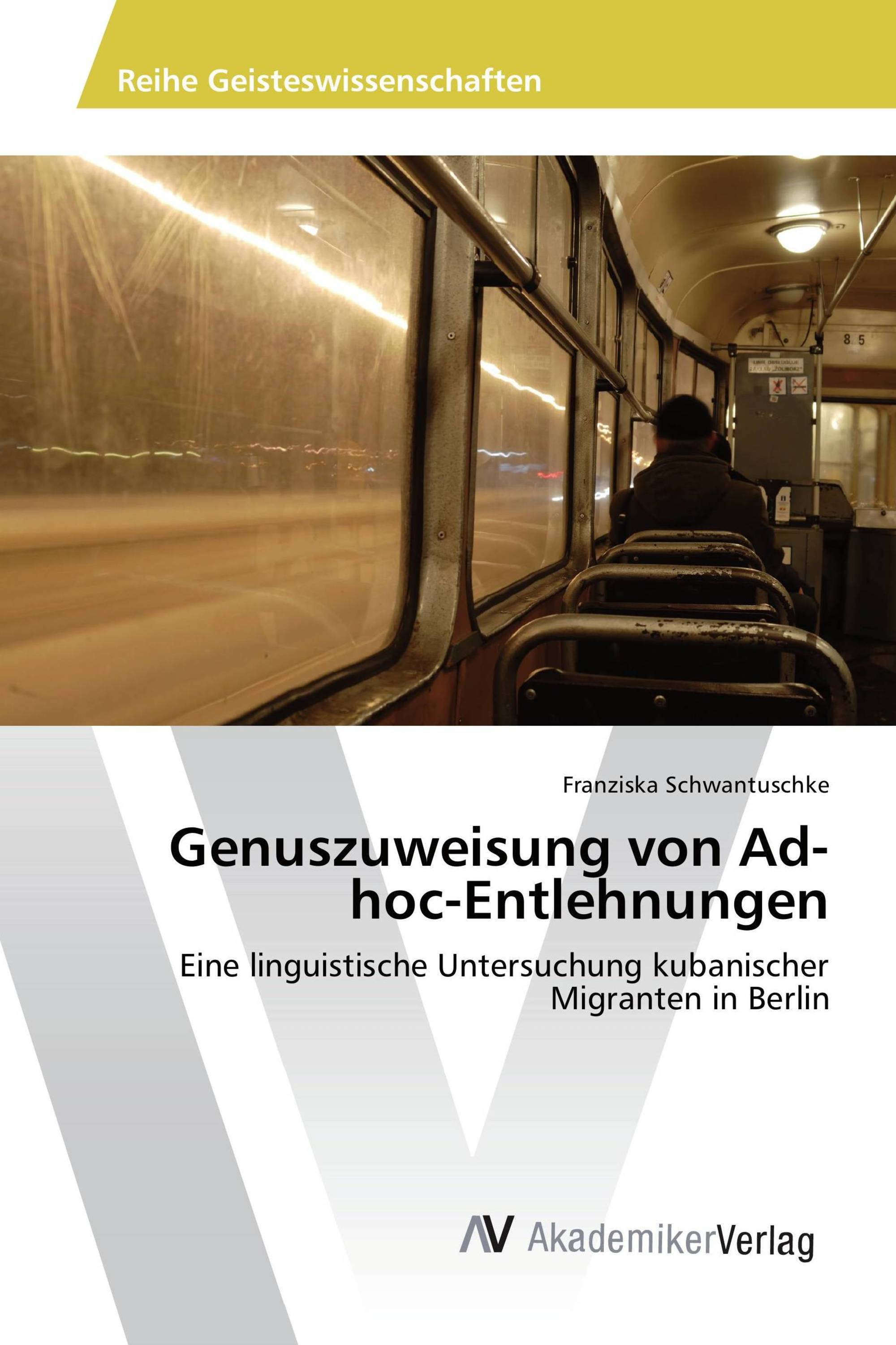 Genuszuweisung von Ad-hoc-Entlehnungen