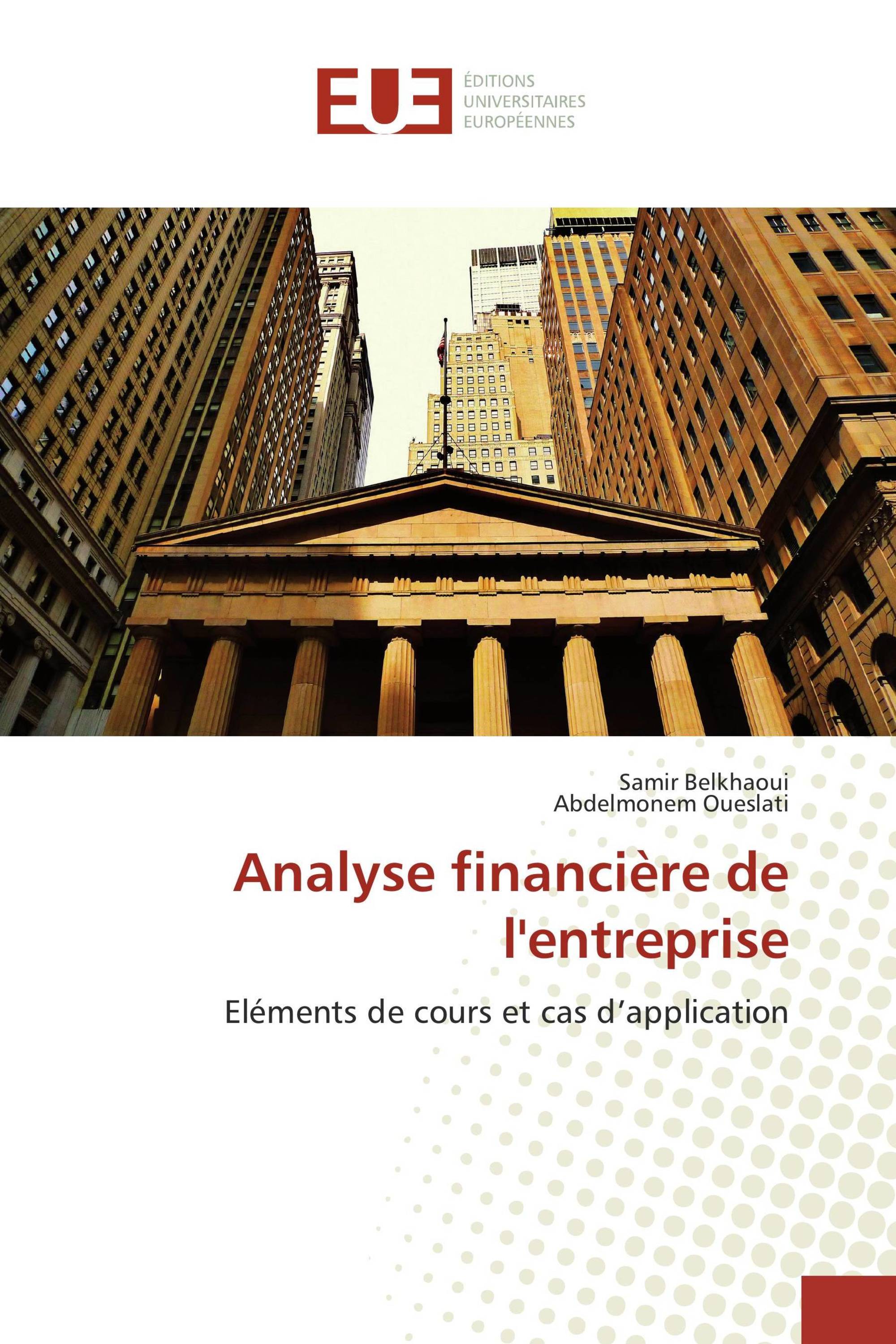 Analyse financière de l'entreprise