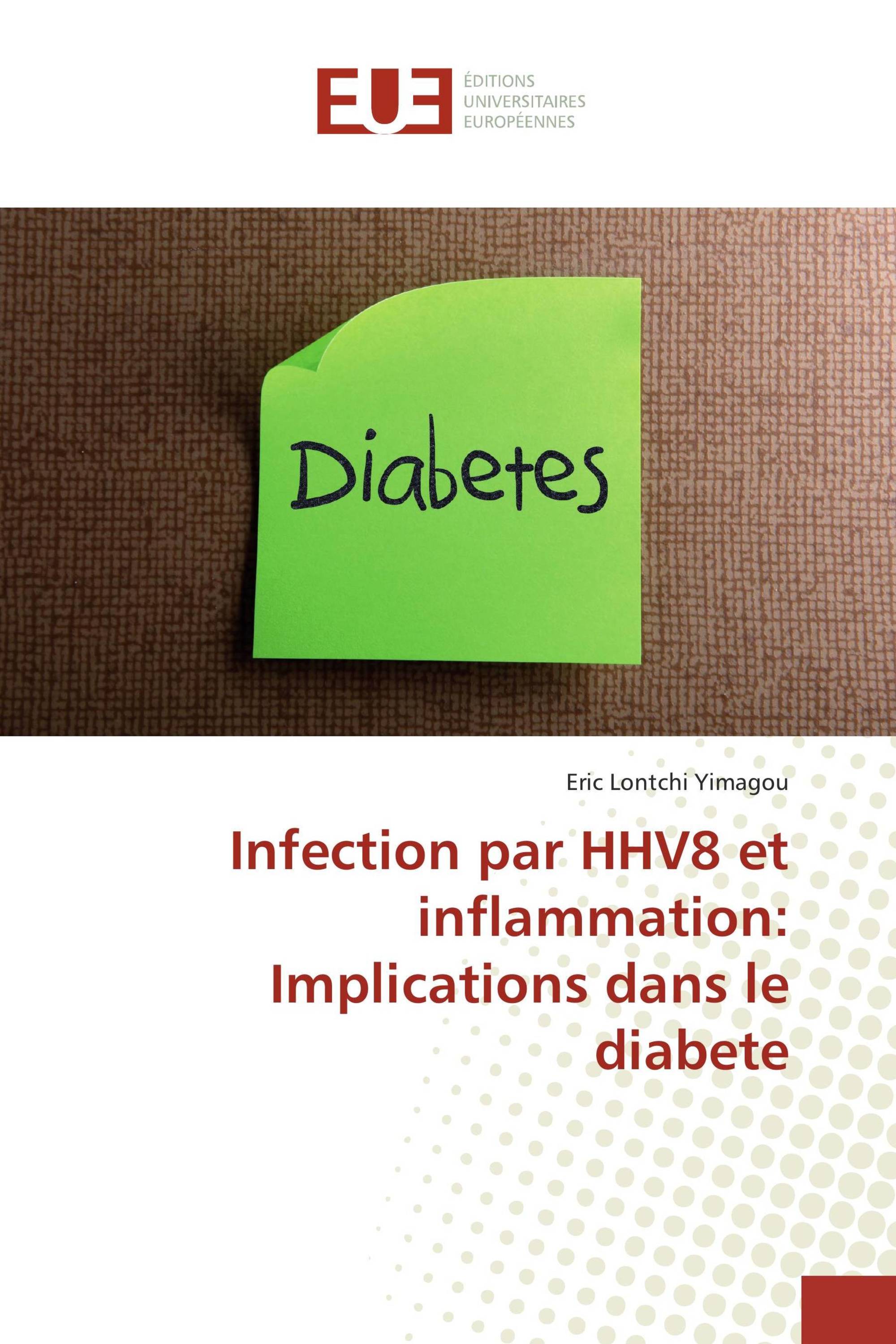 Infection par HHV8 et inflammation: Implications dans le diabete