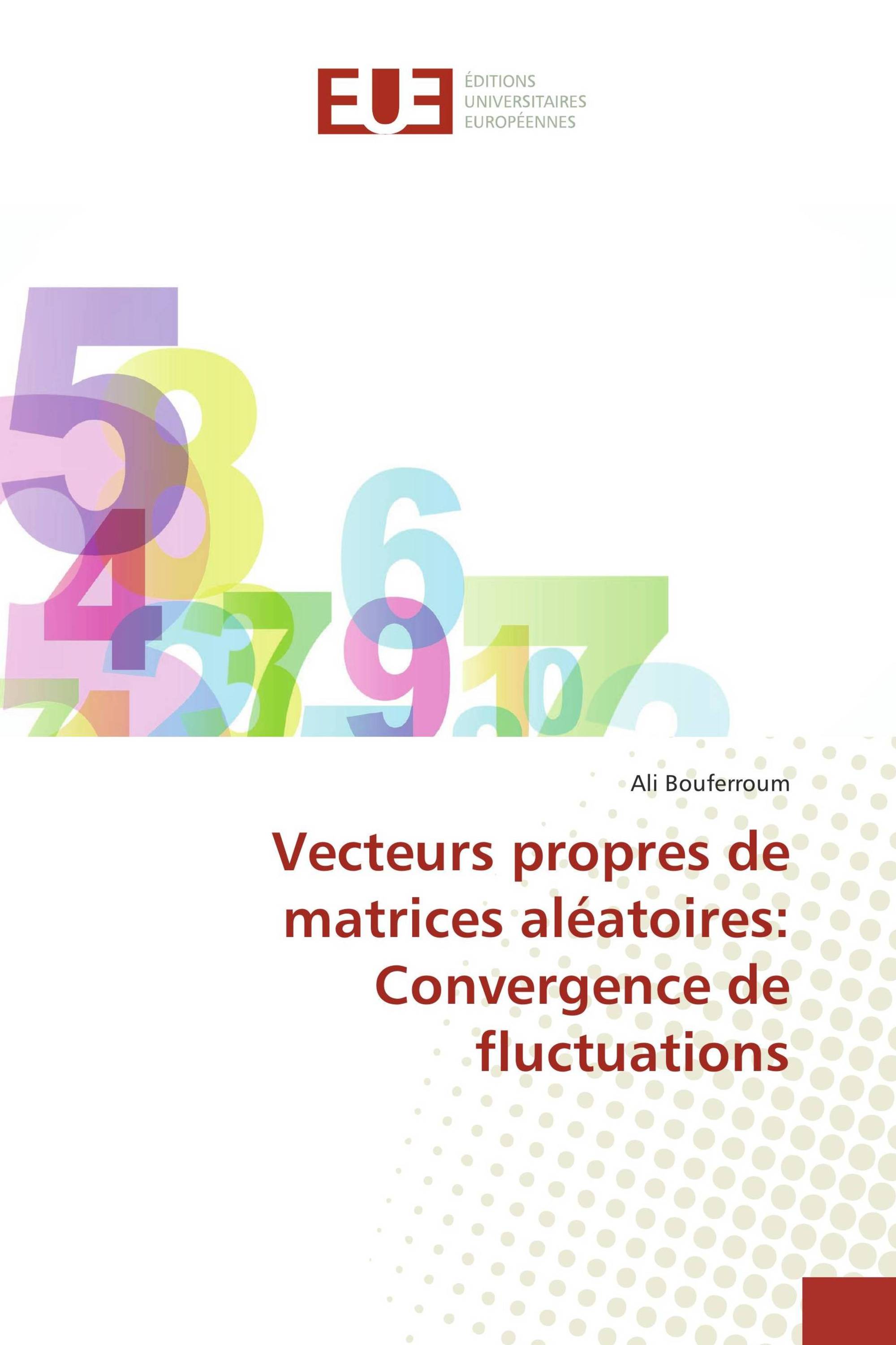 Vecteurs propres de matrices aléatoires: Convergence de fluctuations