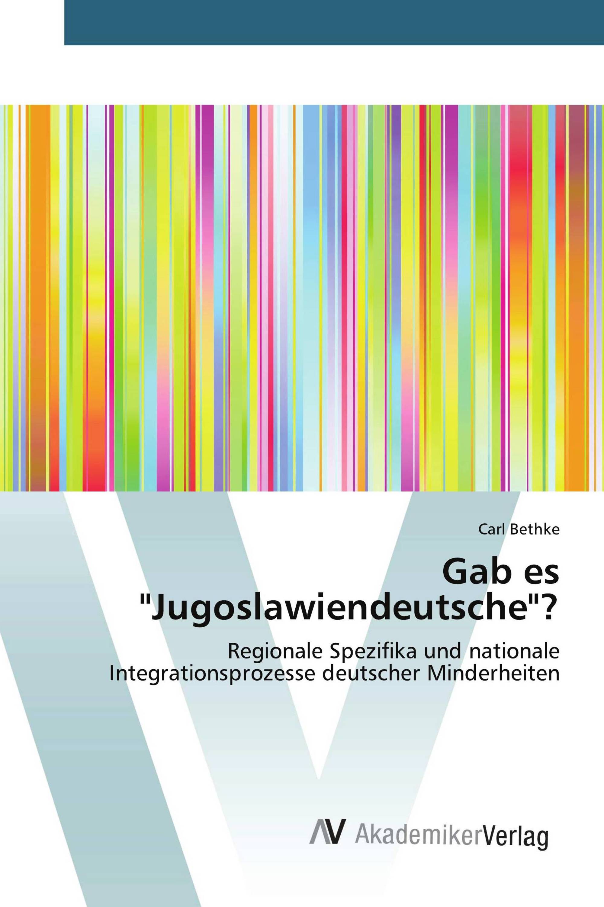 Gab es "Jugoslawiendeutsche"?