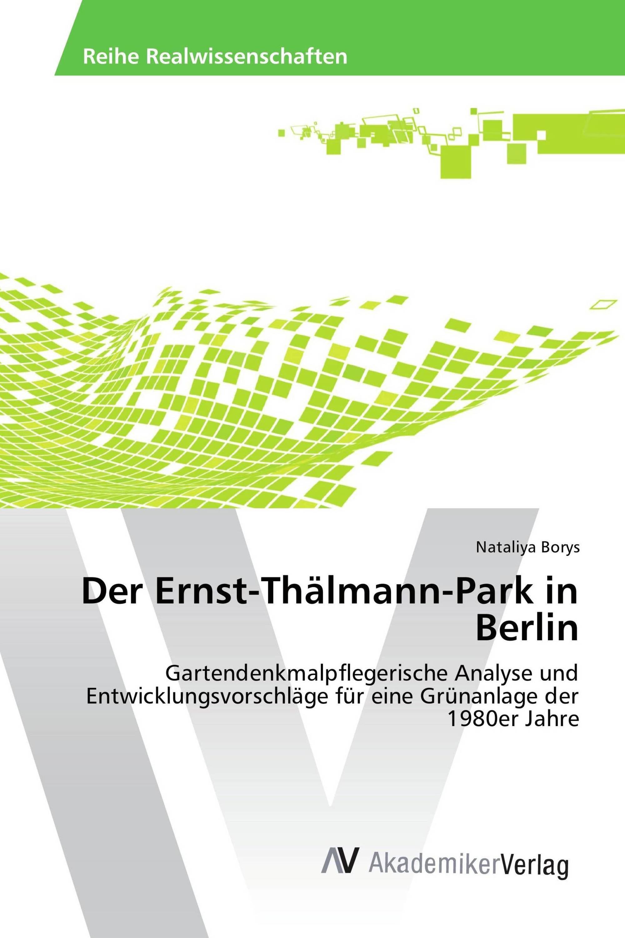 Der Ernst-Thälmann-Park in Berlin