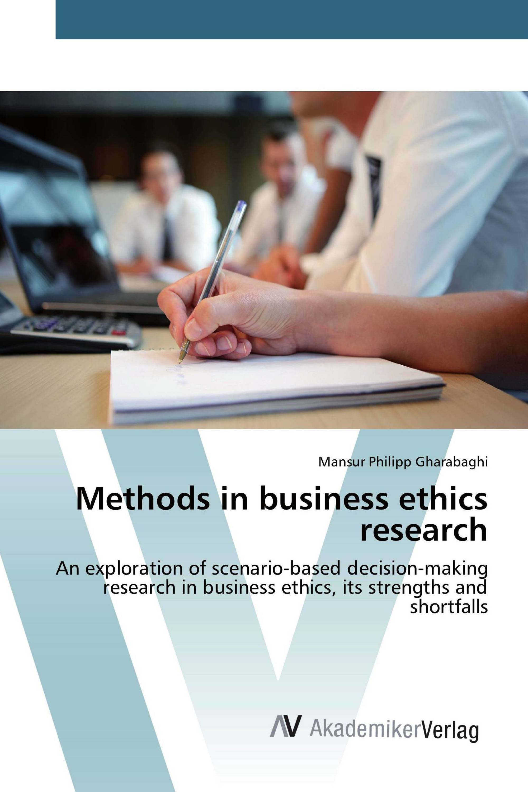 Methods in business ethics research