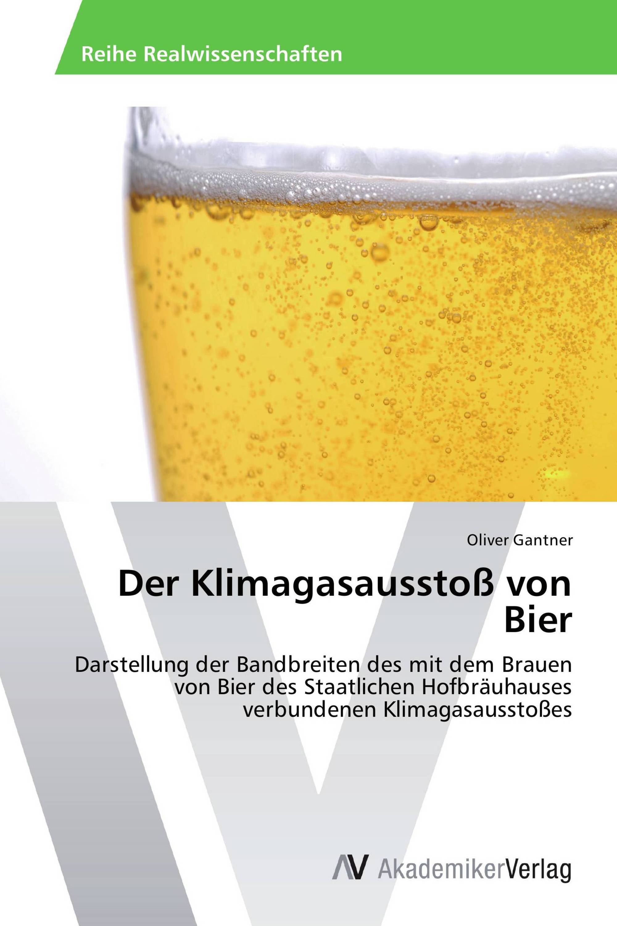 Der Klimagasausstoß von Bier