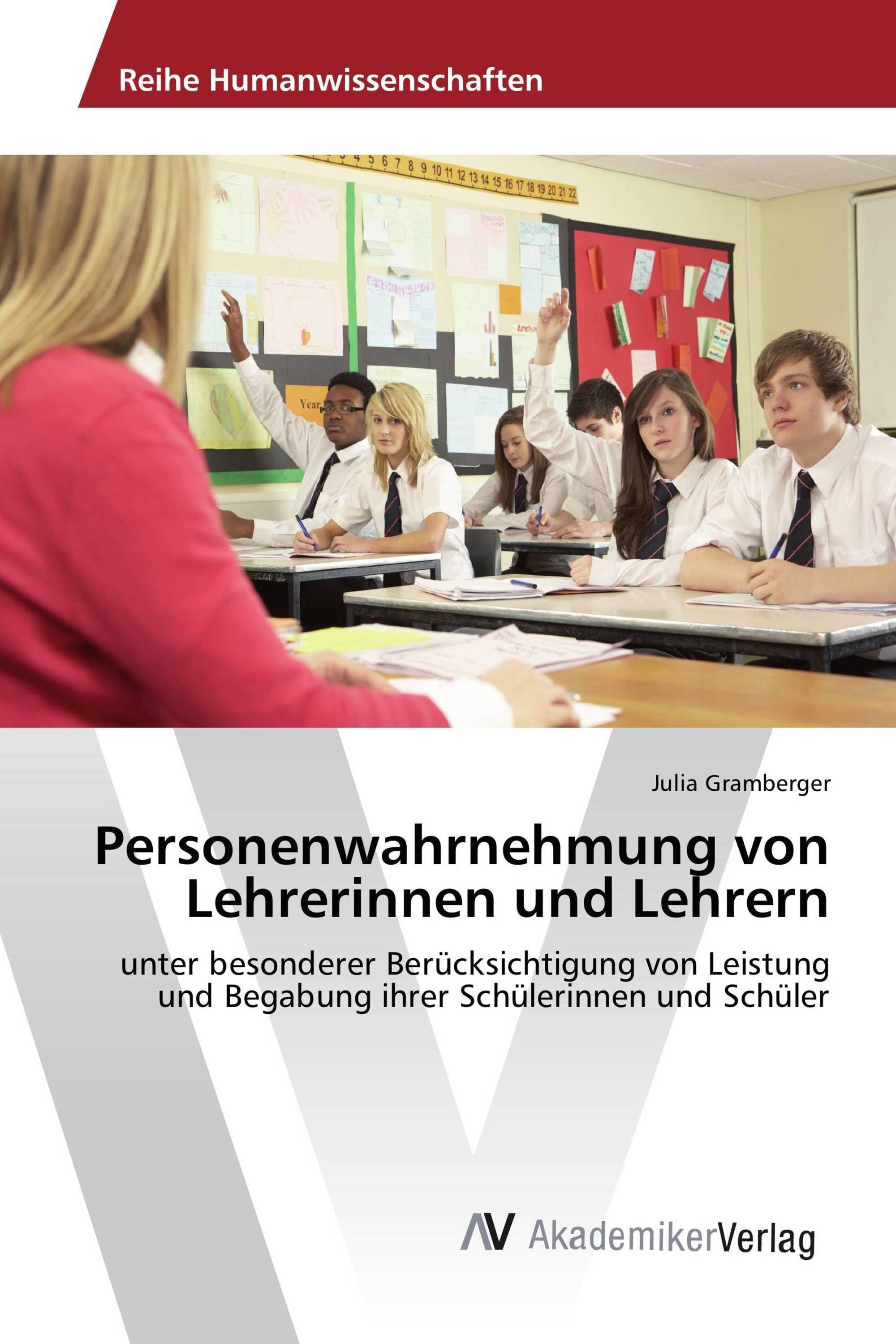 Personenwahrnehmung von Lehrerinnen und Lehrern