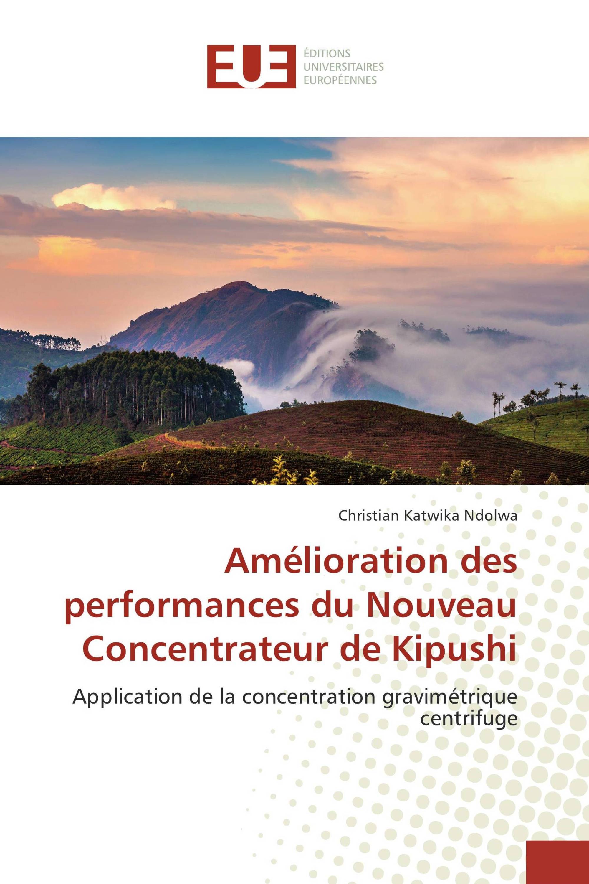 Amélioration des performances du Nouveau Concentrateur de Kipushi