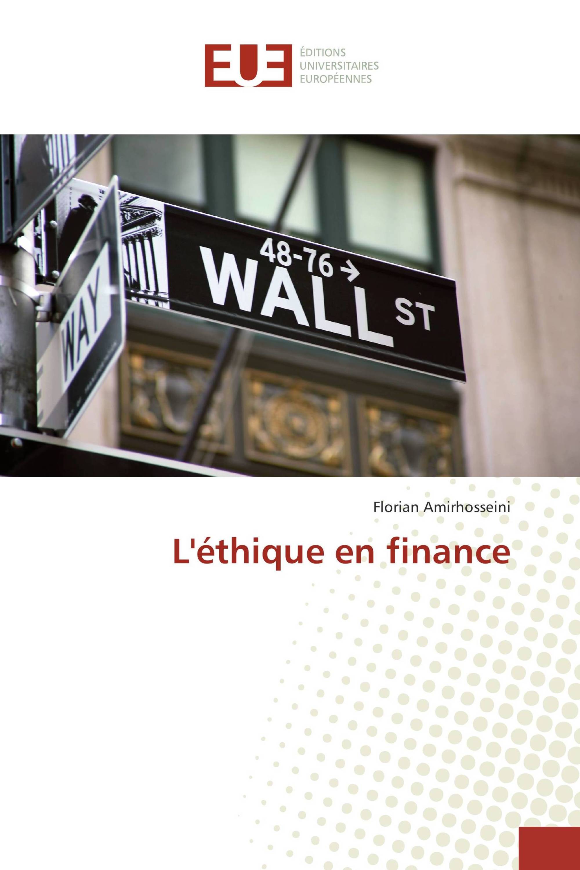 L'éthique en finance