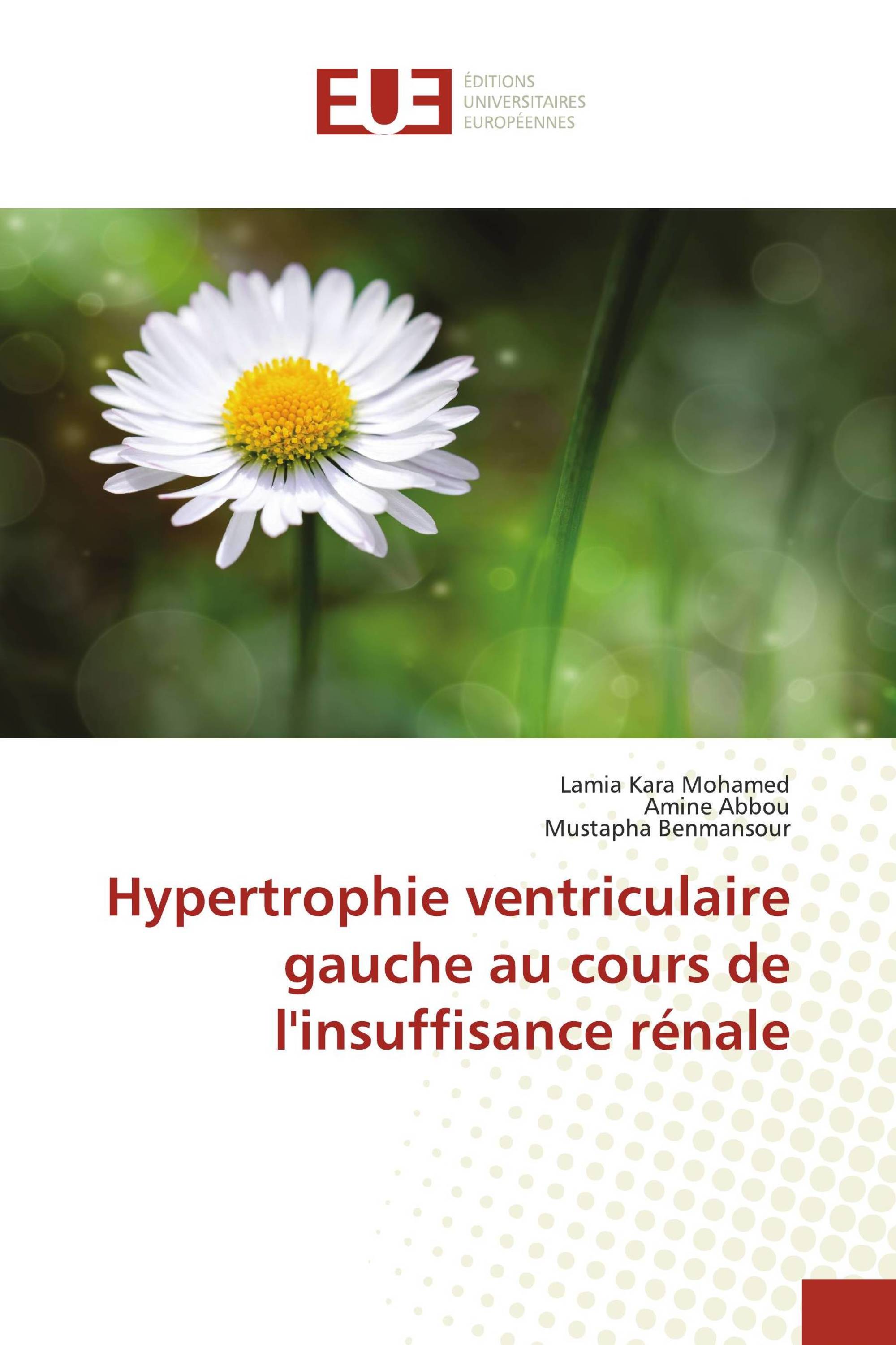 Hypertrophie ventriculaire gauche au cours de l'insuffisance rénale