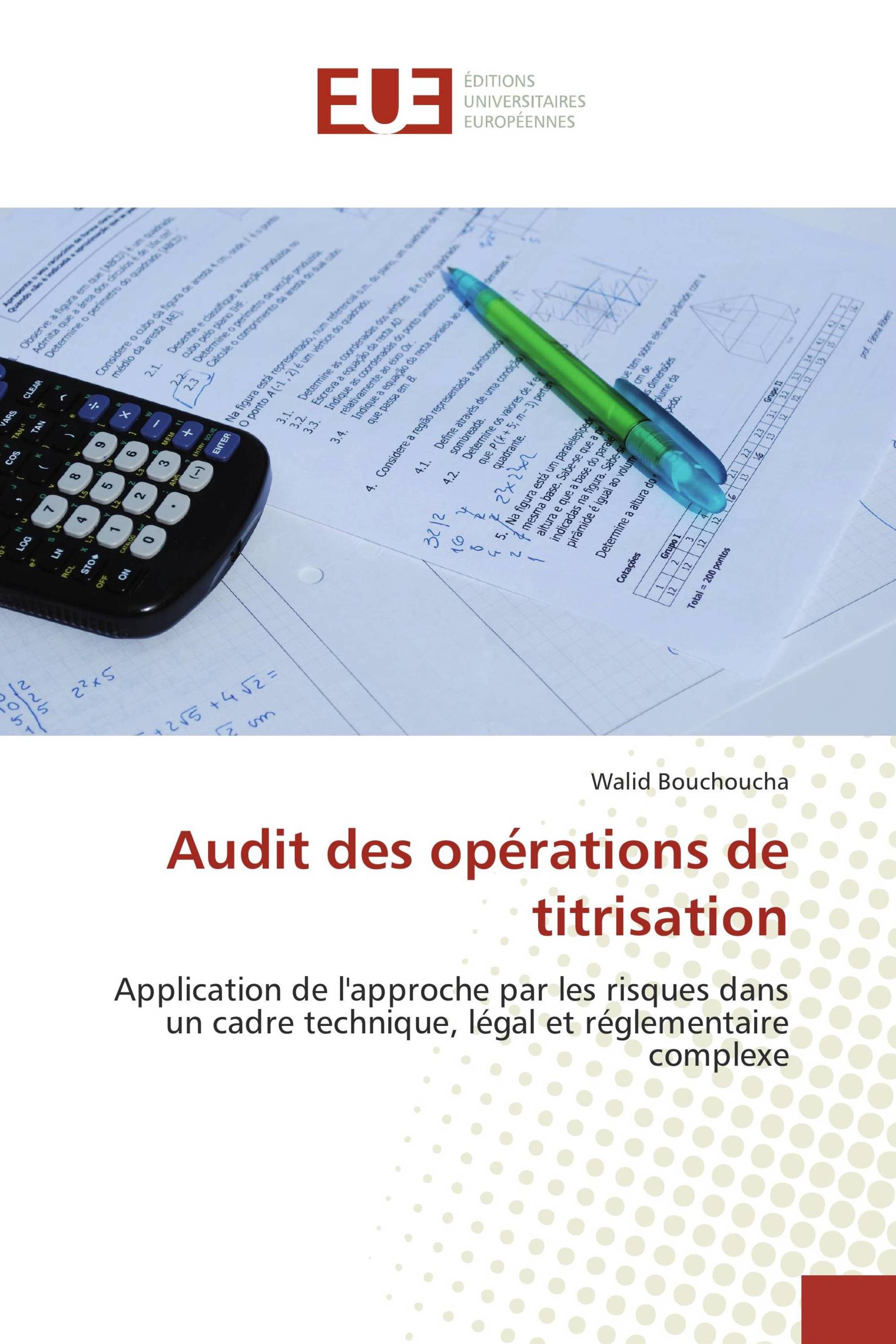 Audit des opérations de titrisation