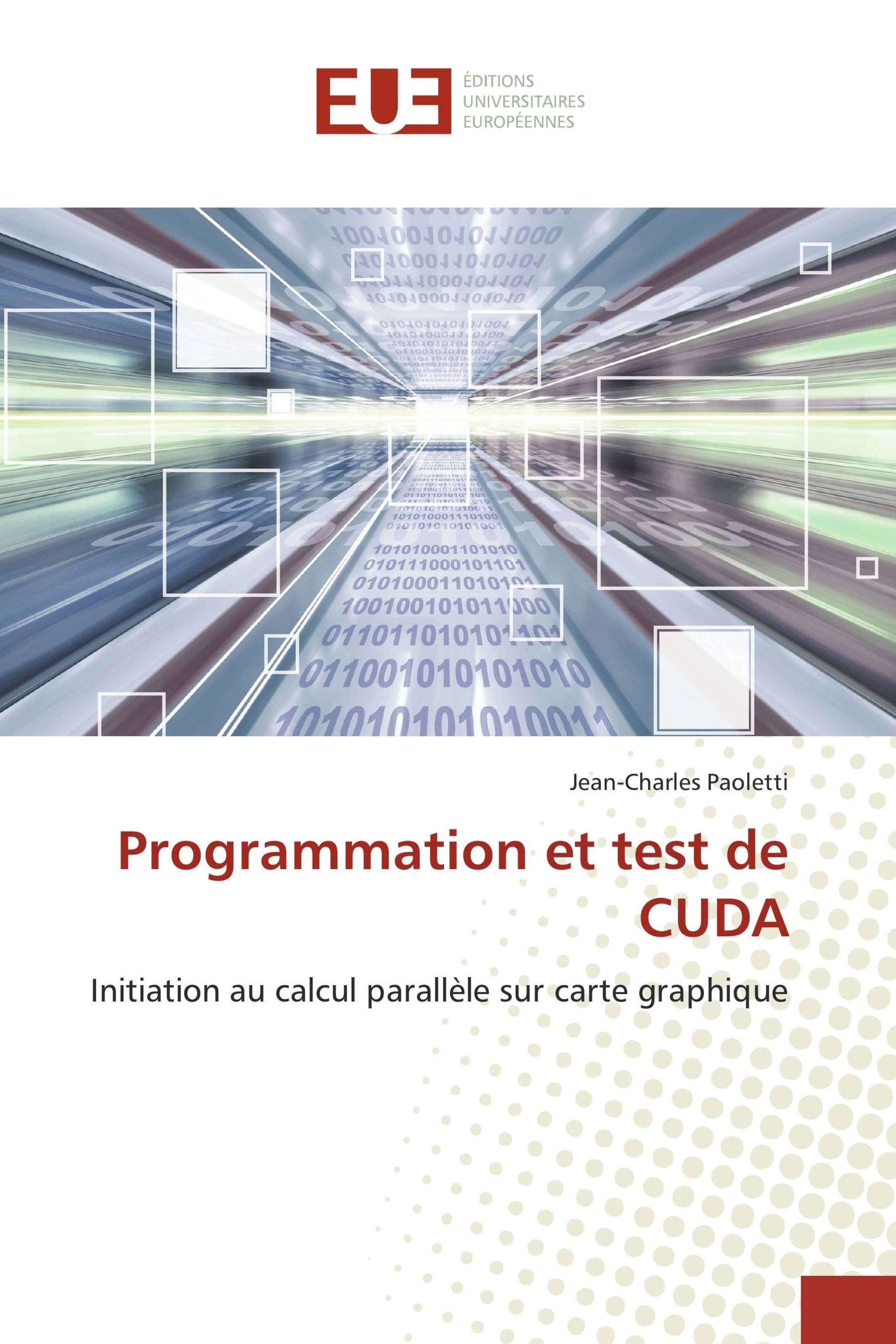 Programmation et test de CUDA