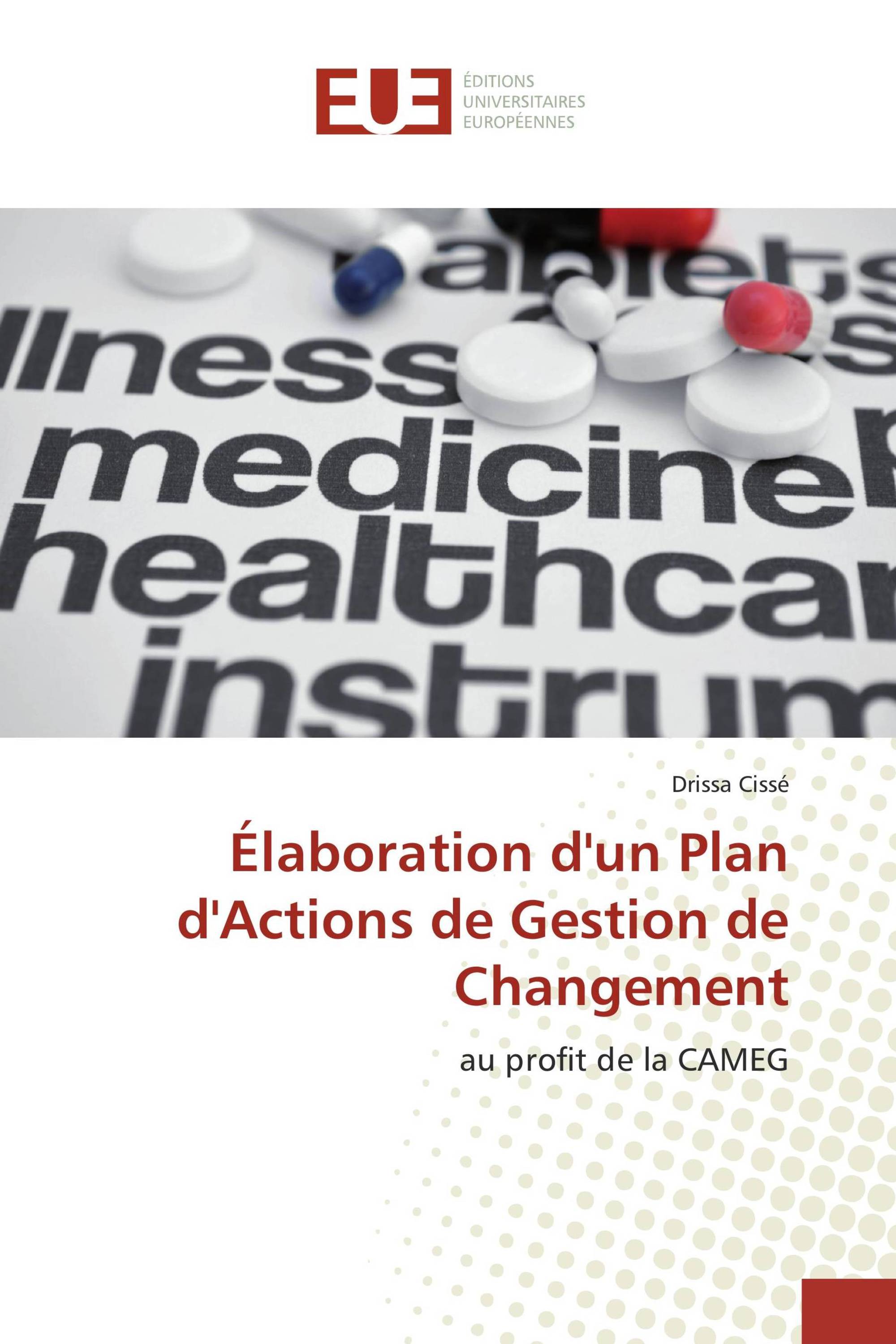 Élaboration d'un Plan d'Actions de Gestion de Changement