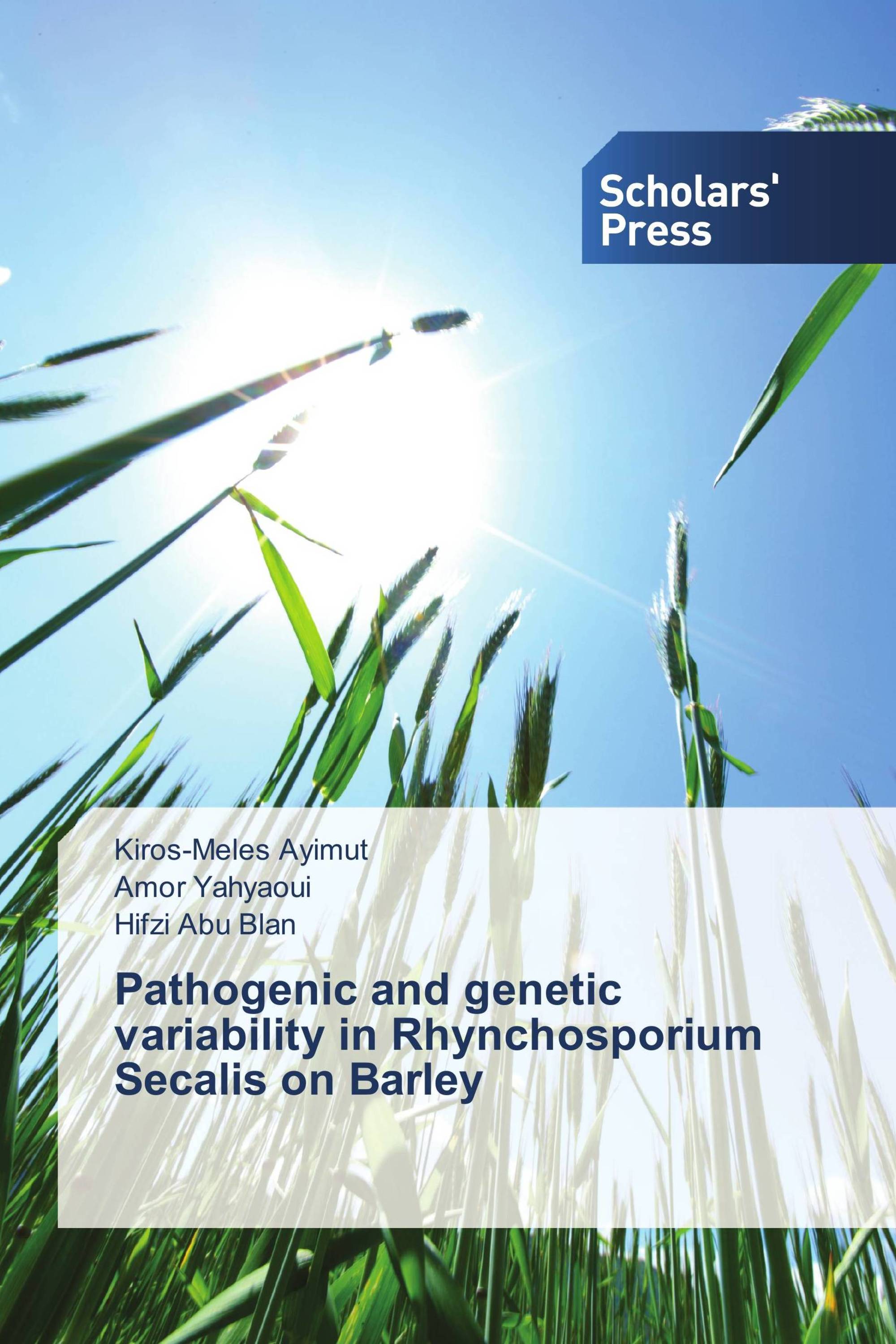 Pathogenic and genetic variability in Rhynchosporium Secalis on Barley