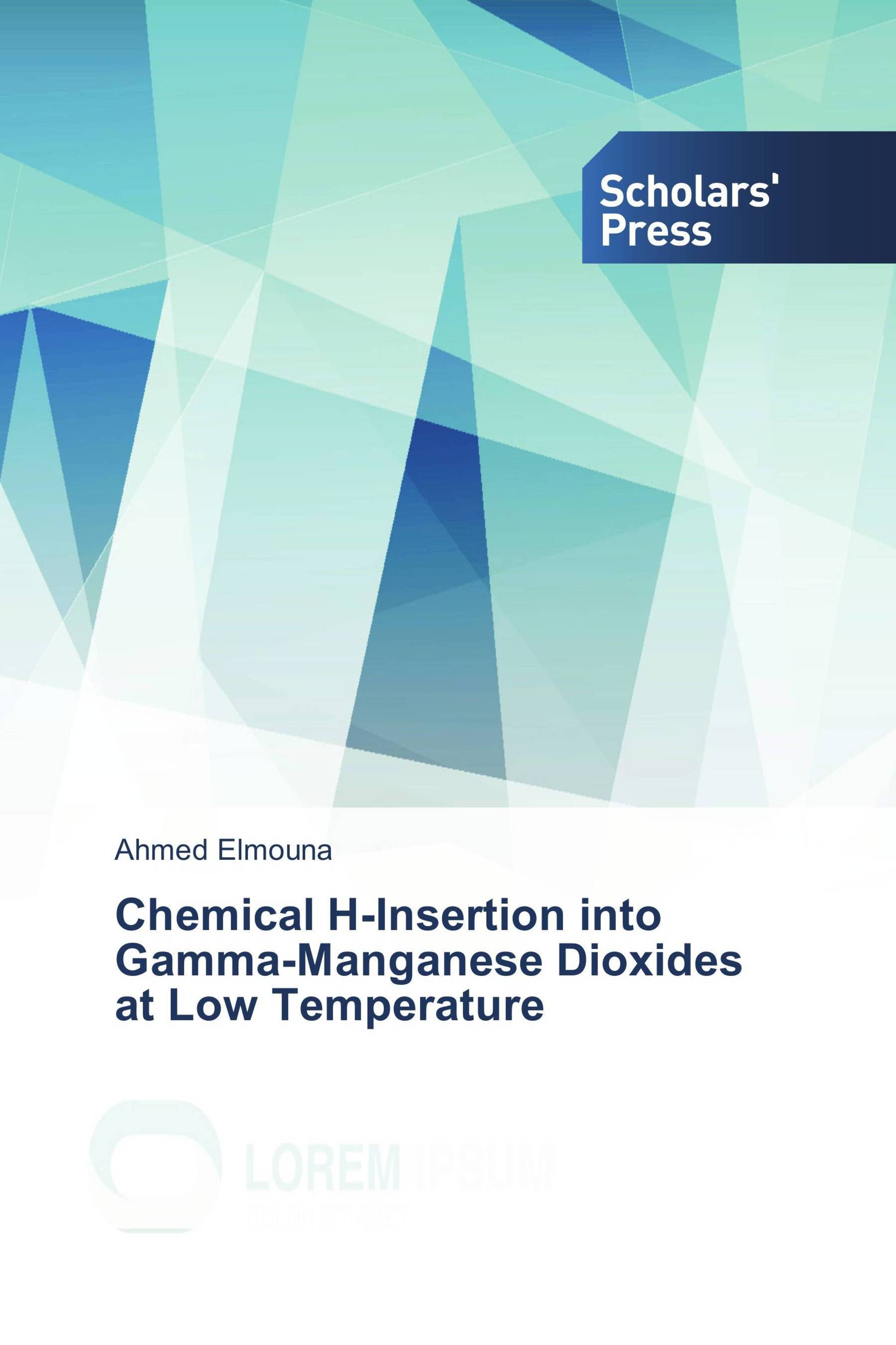 Chemical H-Insertion into Gamma-Manganese Dioxides at Low Temperature