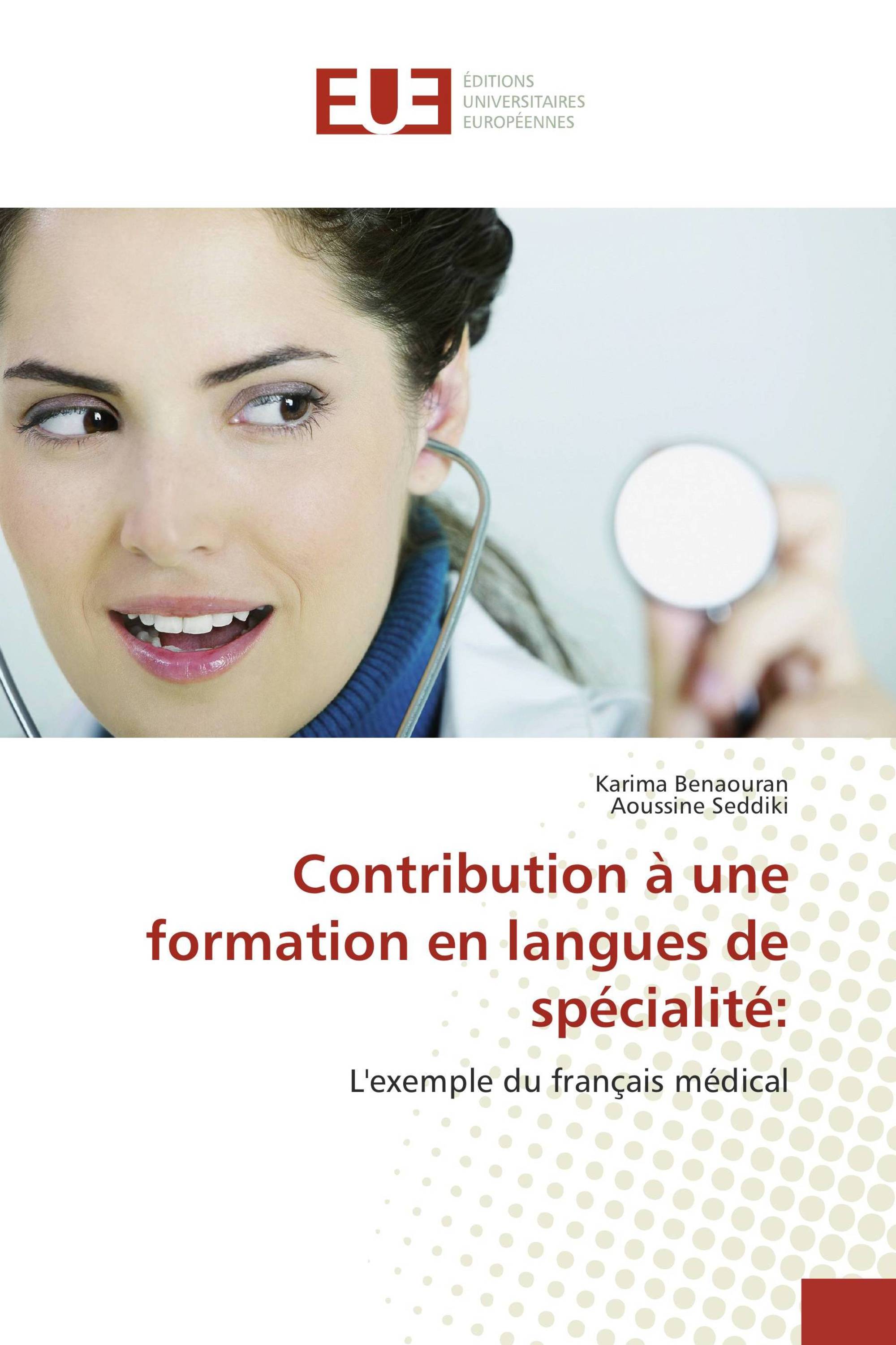 Contribution à une formation en langues de spécialité: