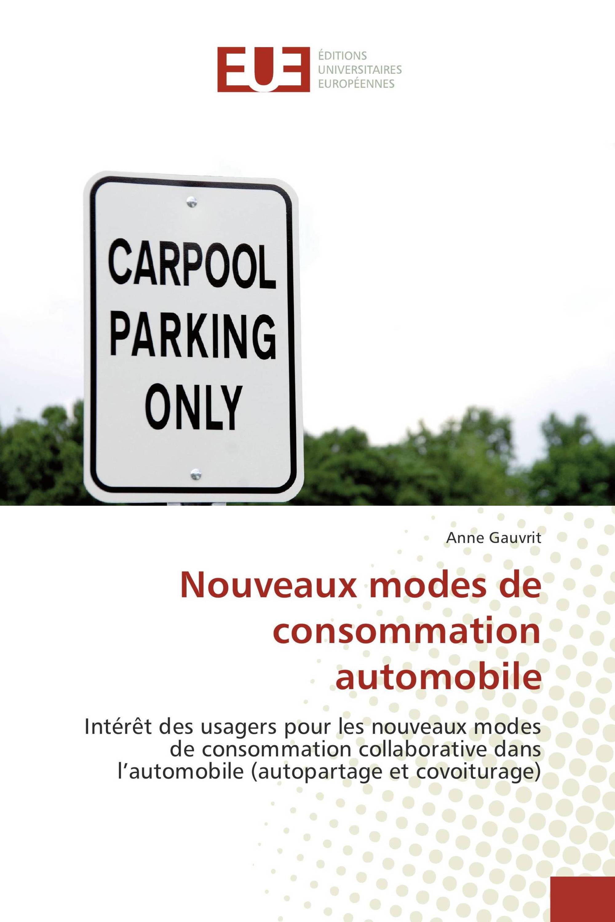 Nouveaux modes de consommation automobile