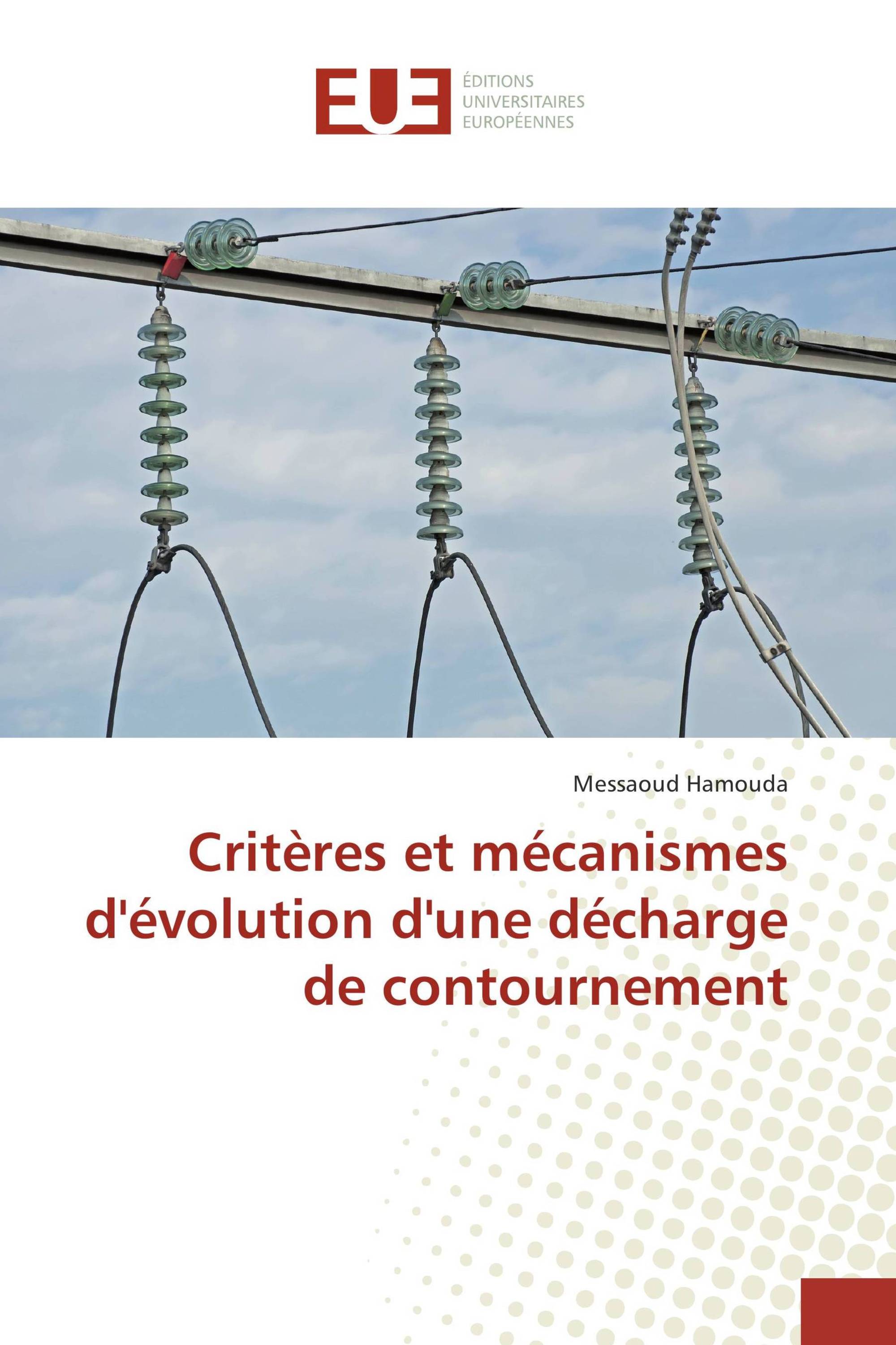 Critères et mécanismes d'évolution d'une décharge de contournement