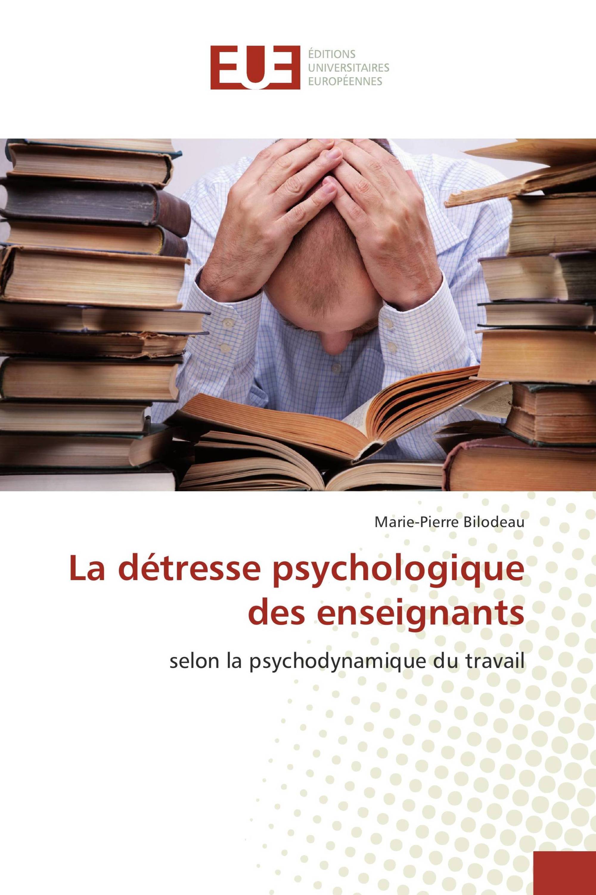 La détresse psychologique des enseignants