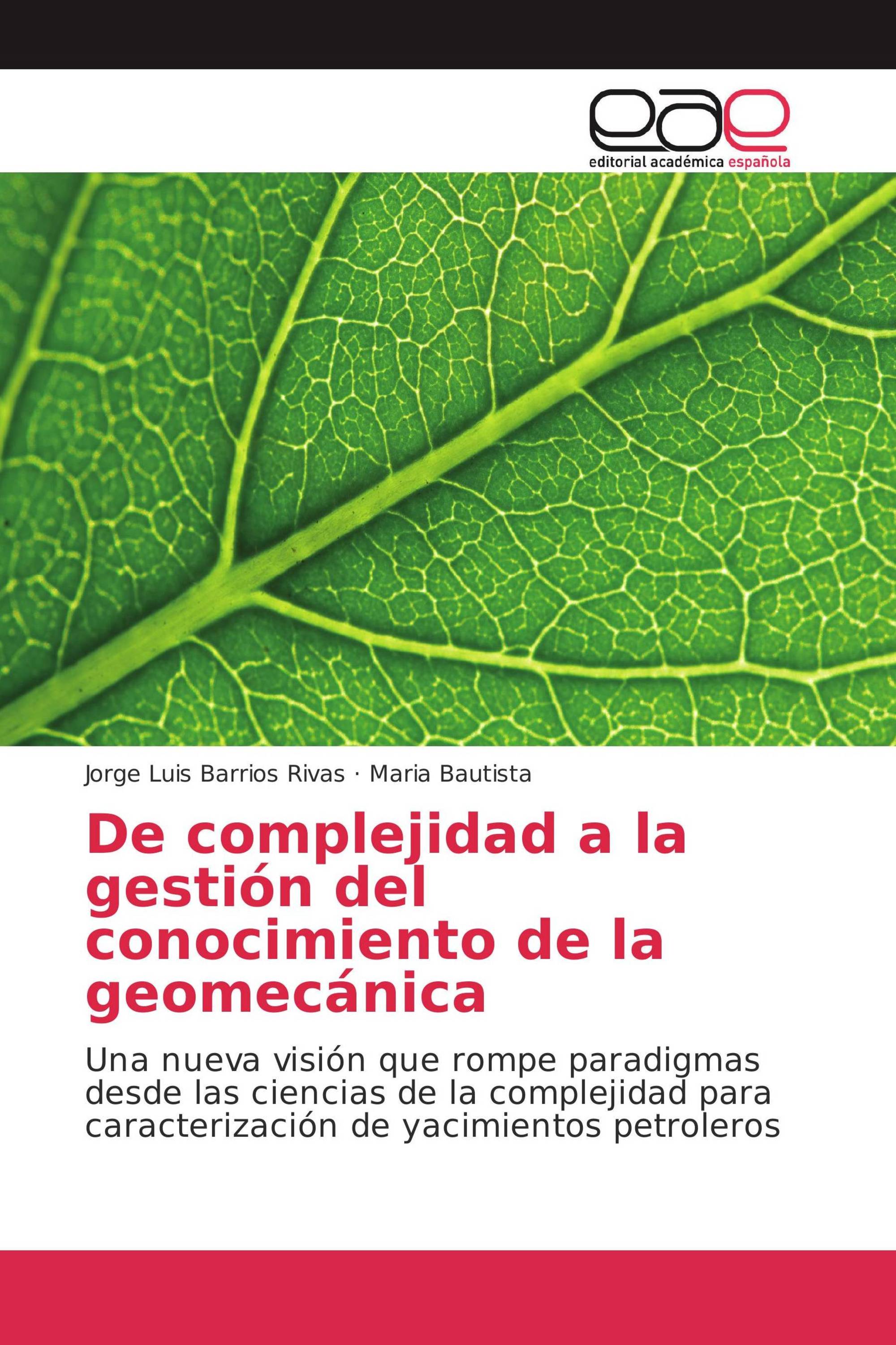 De complejidad a la gestión del conocimiento de la geomecánica