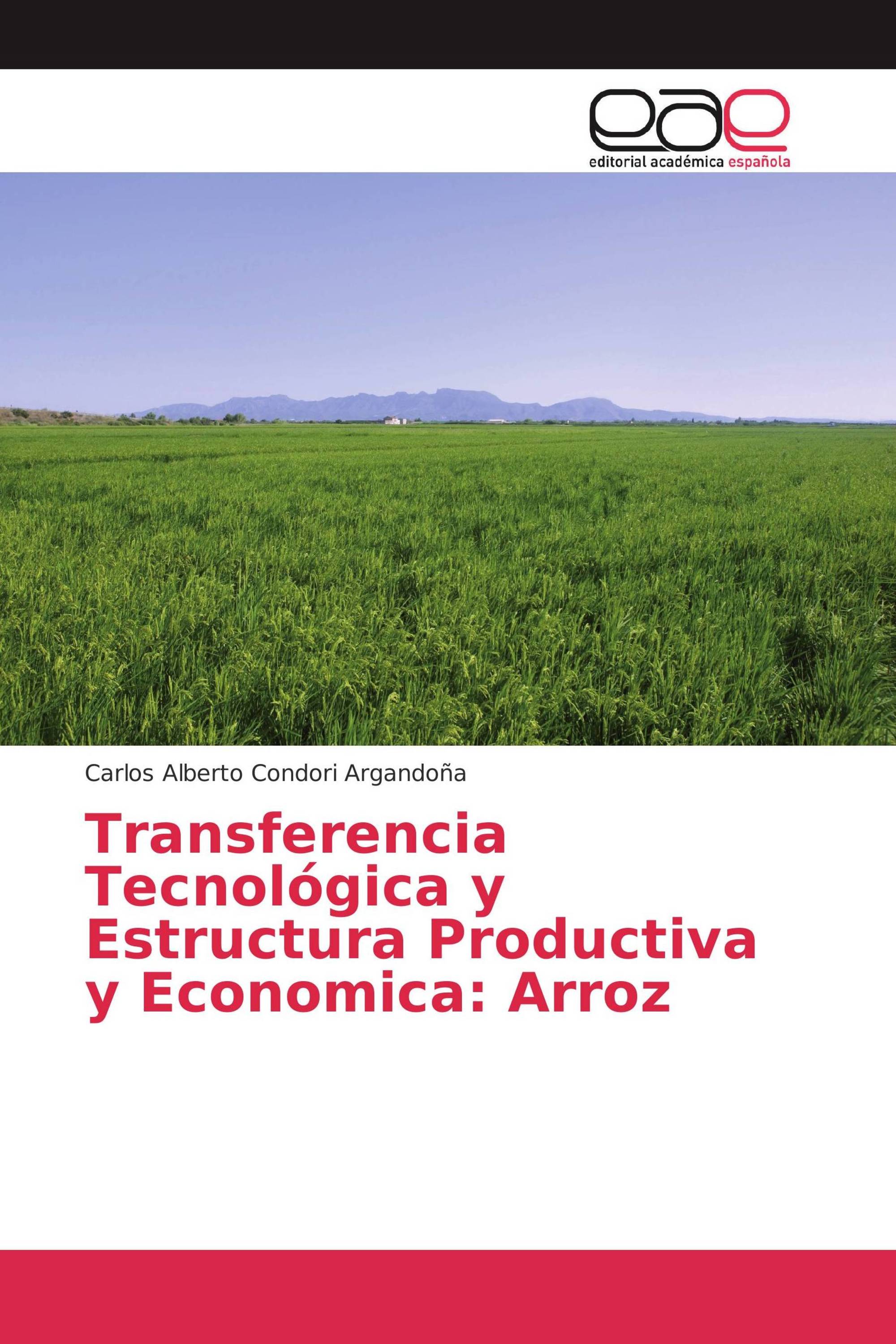 Transferencia Tecnológica y Estructura Productiva y Economica: Arroz