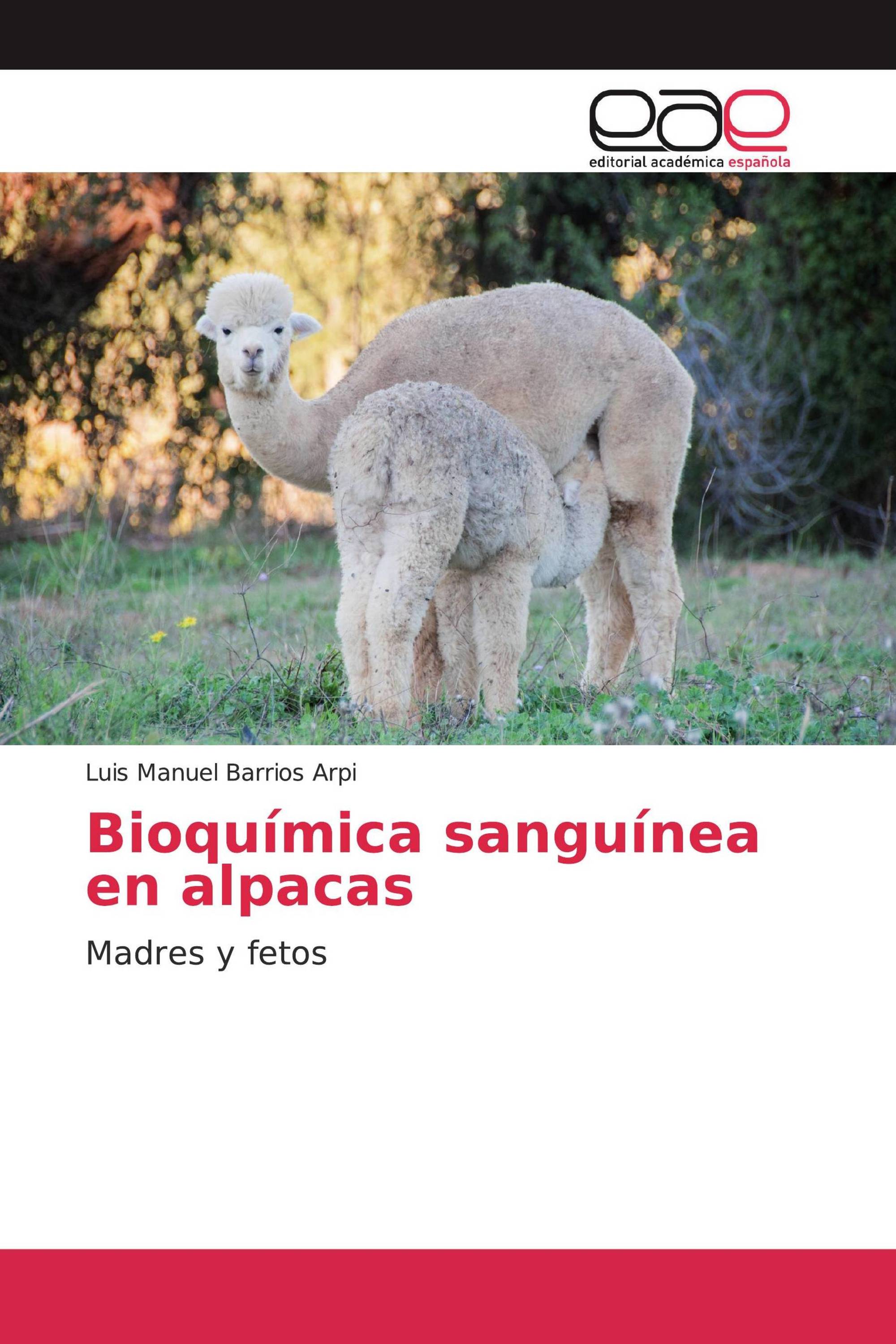 Bioquímica sanguínea en alpacas