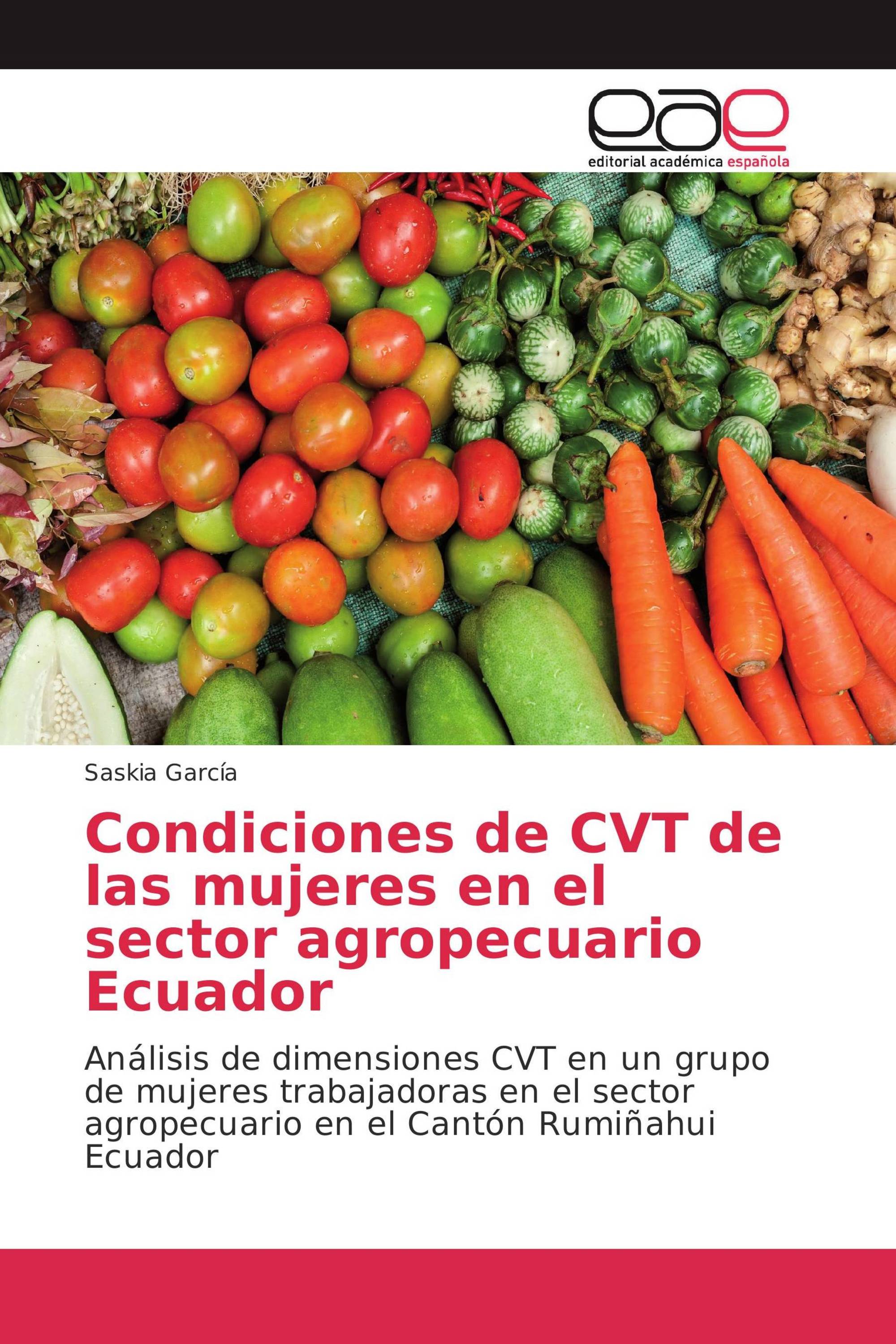 Condiciones de CVT de las mujeres en el sector agropecuario Ecuador