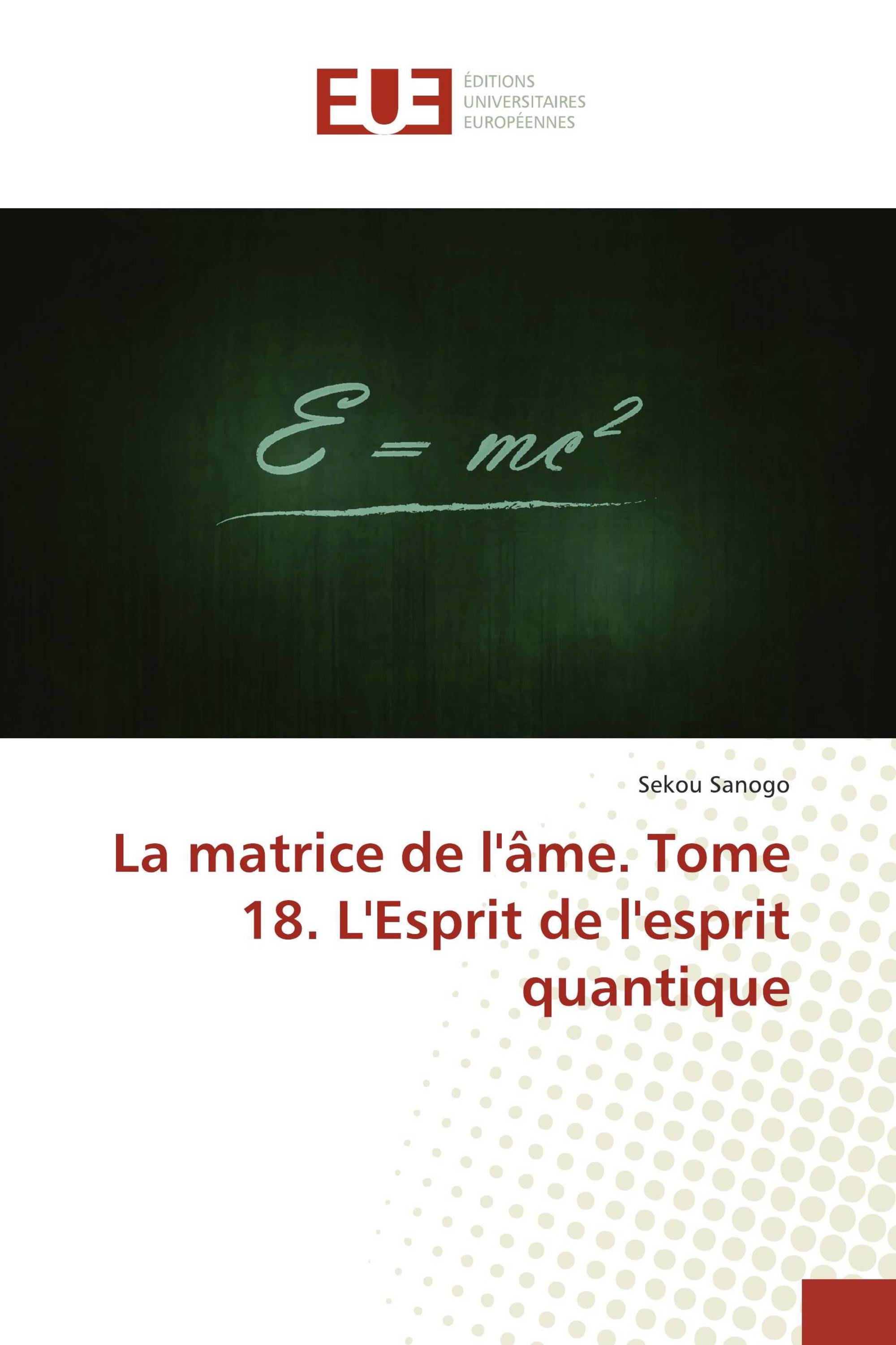 La matrice de l'âme. Tome 18. L'Esprit de l'esprit quantique