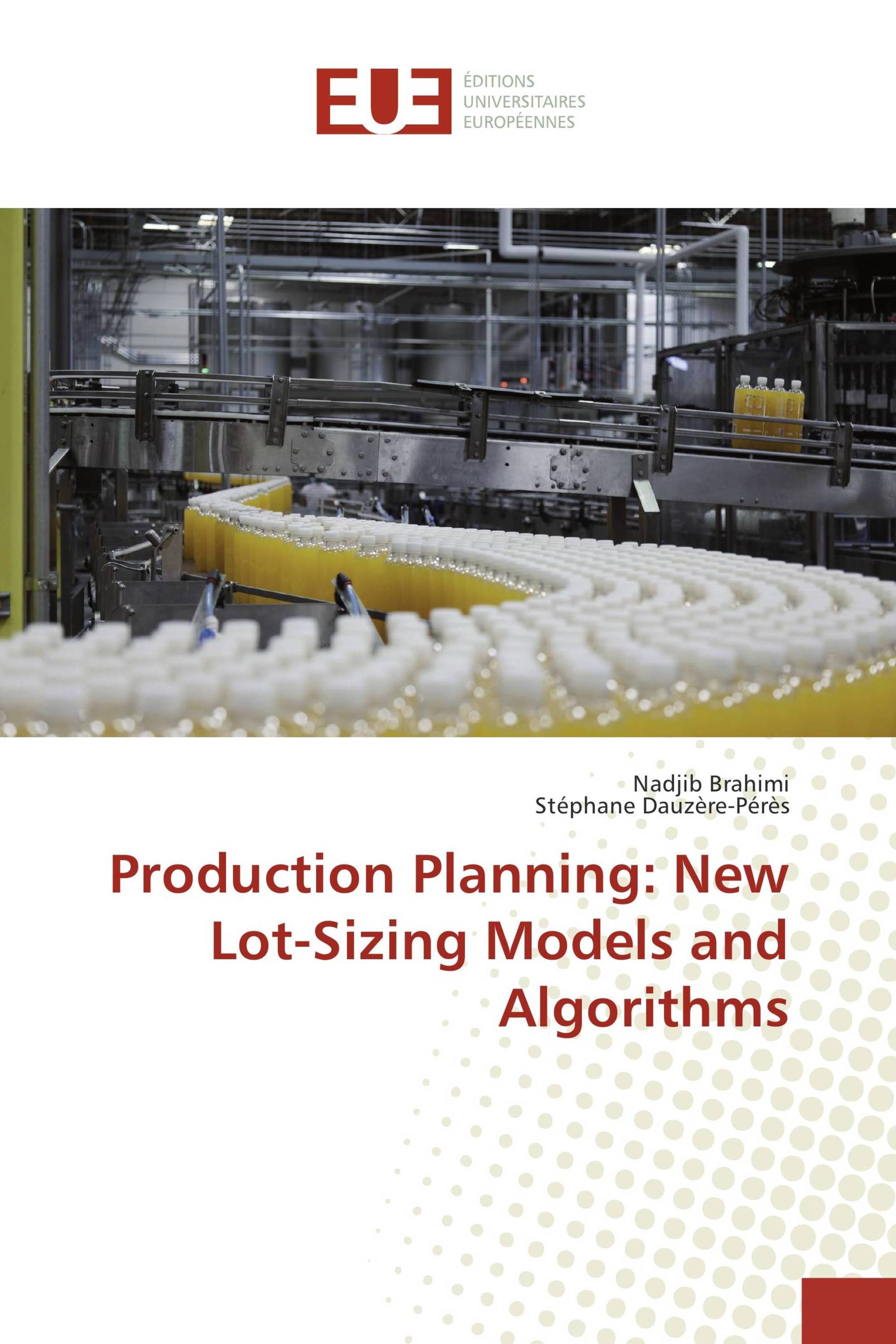 Production Planning: New Lot-Sizing Models and Algorithms