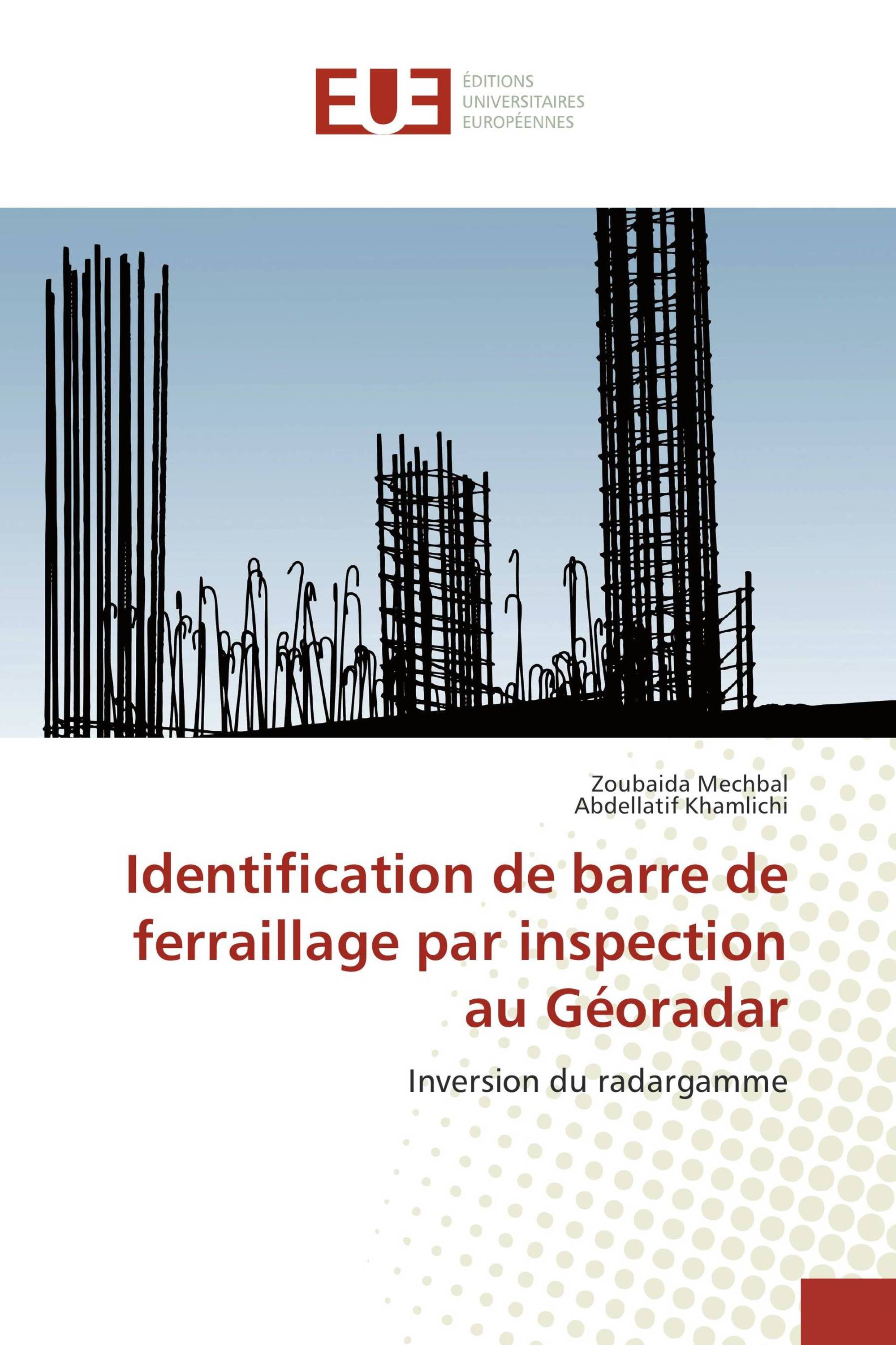 Identification de barre de ferraillage par inspection au Géoradar