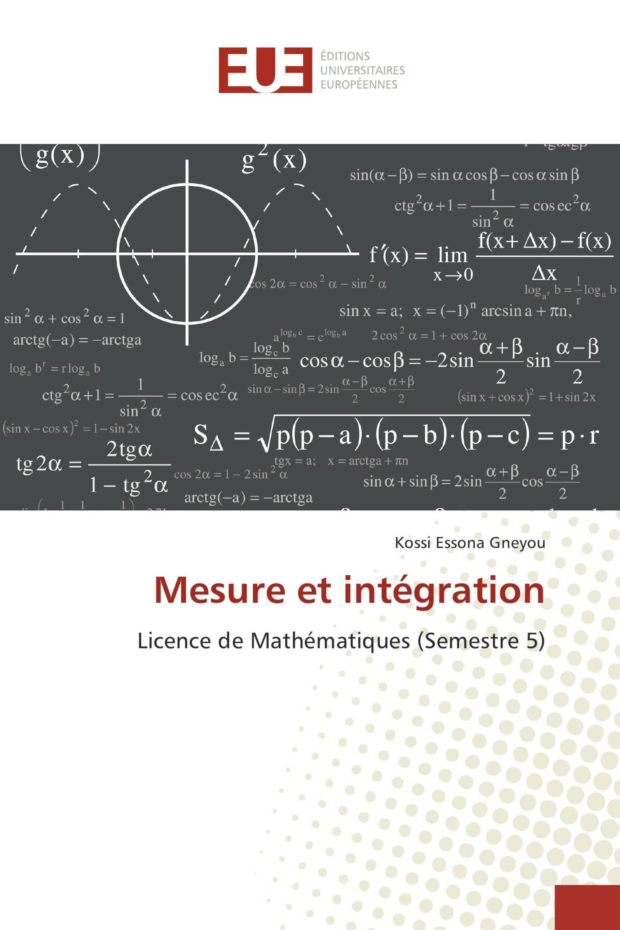 Mesure et intégration