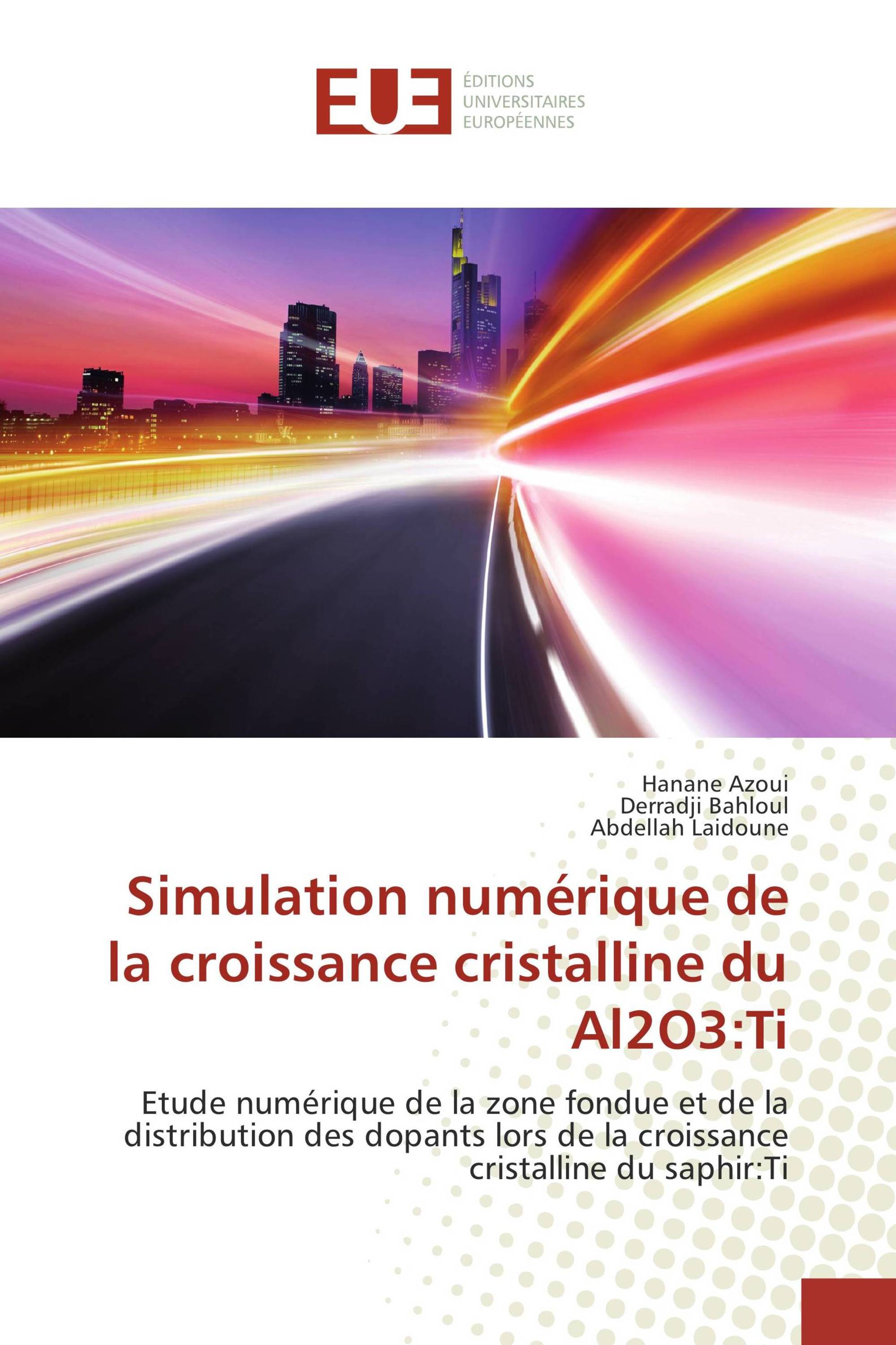 Simulation numérique de la croissance cristalline du Al2O3:Ti