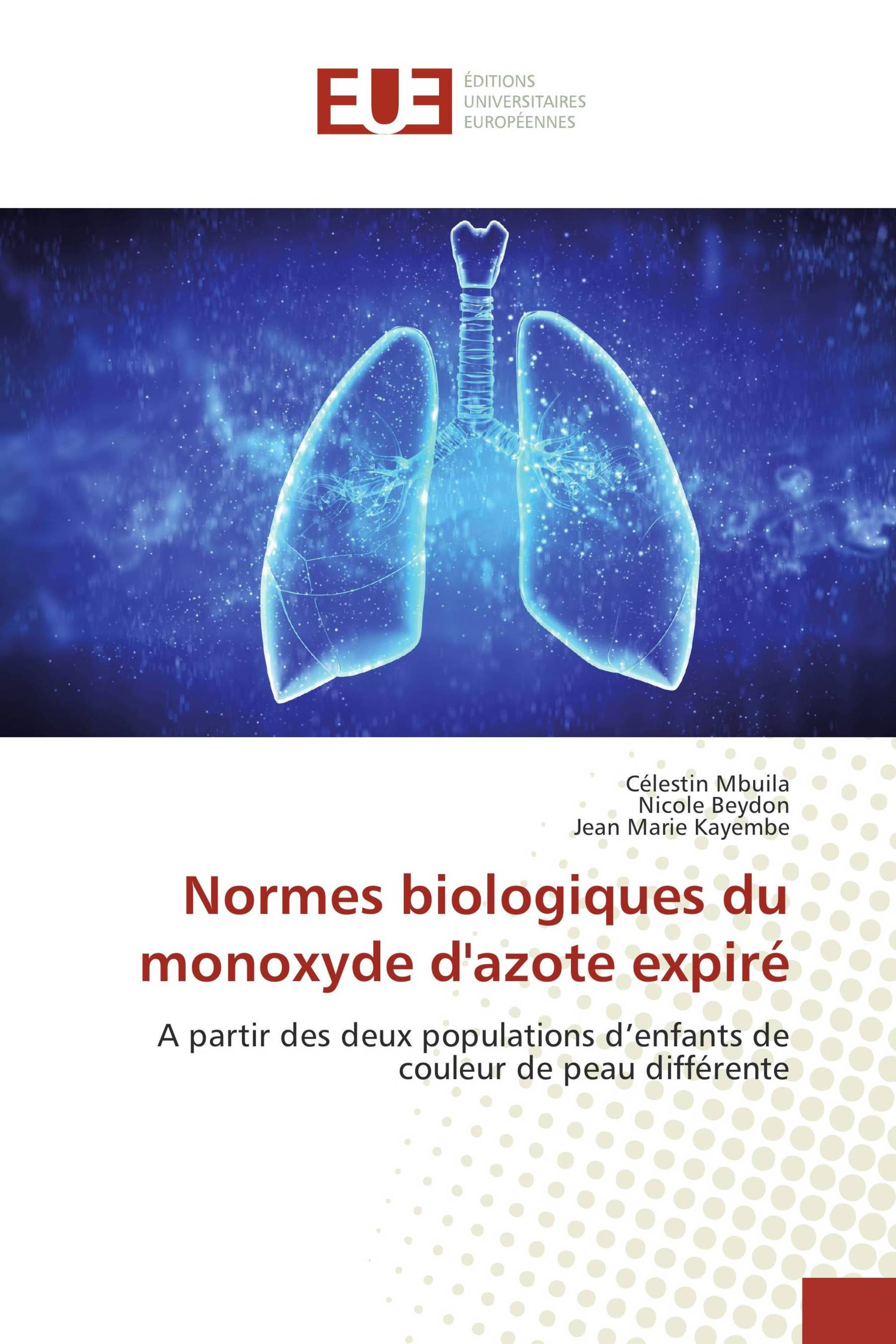 Normes biologiques du monoxyde d'azote expiré