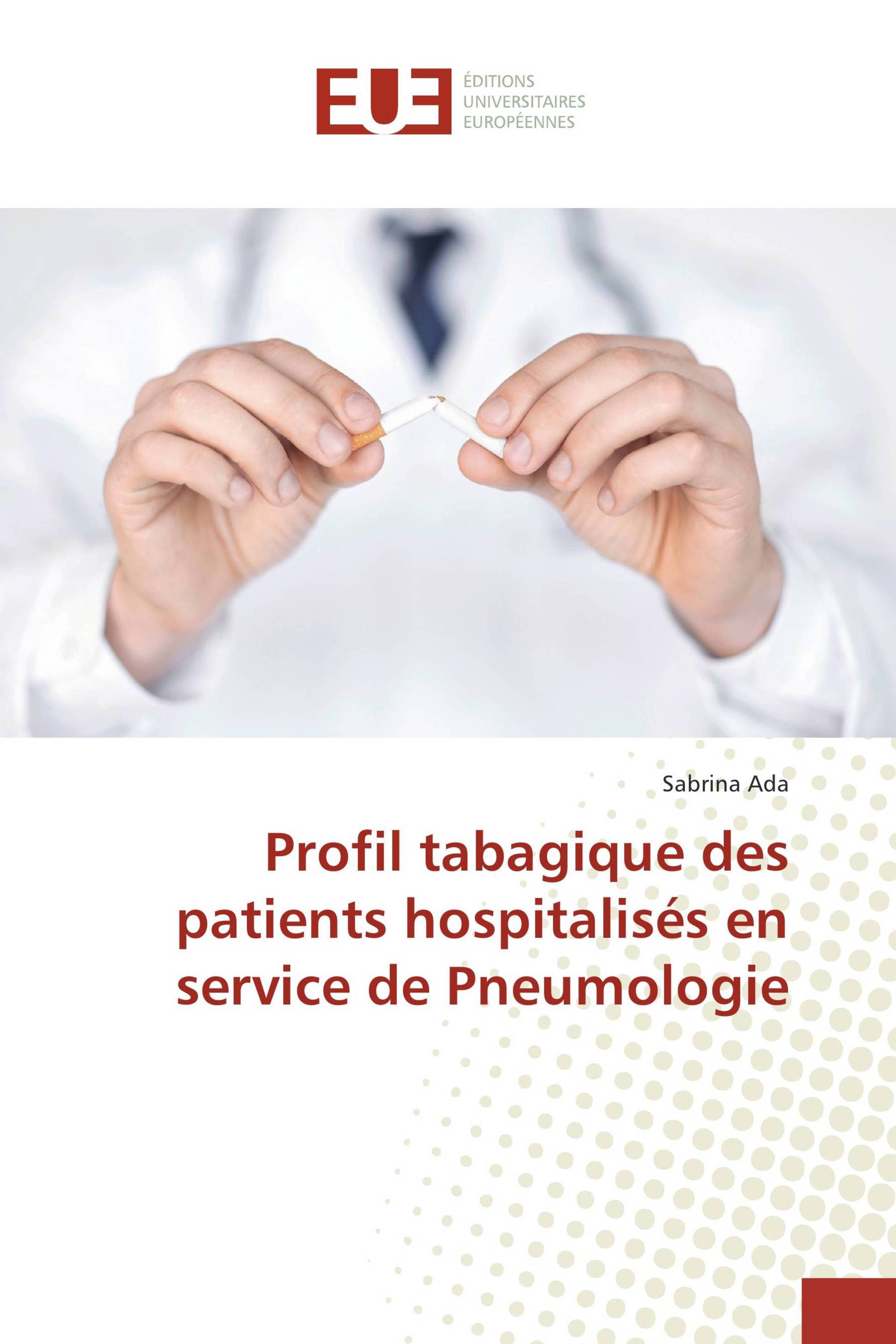 Profil tabagique des patients hospitalisés en service de Pneumologie