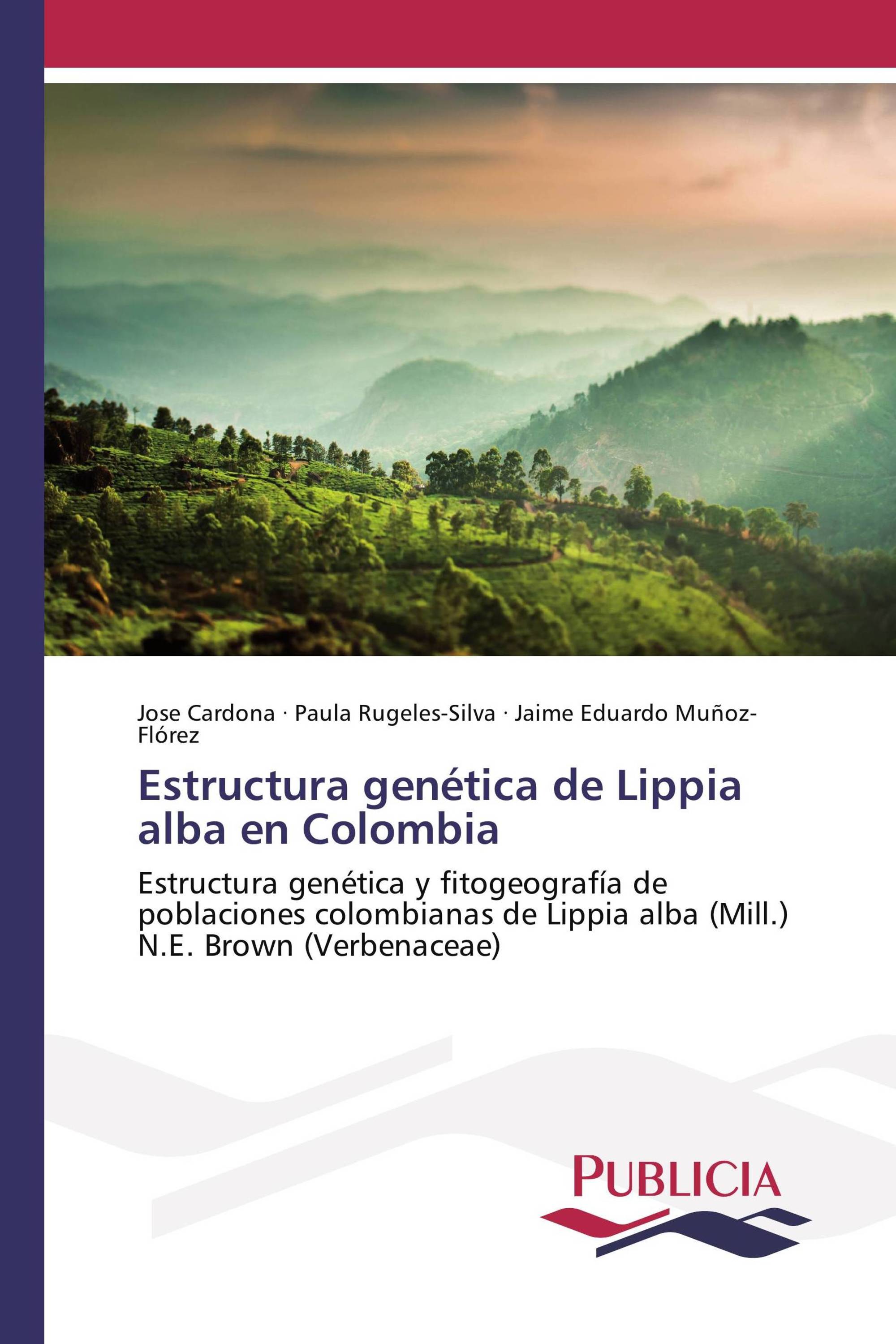 Estructura genética de Lippia alba en Colombia