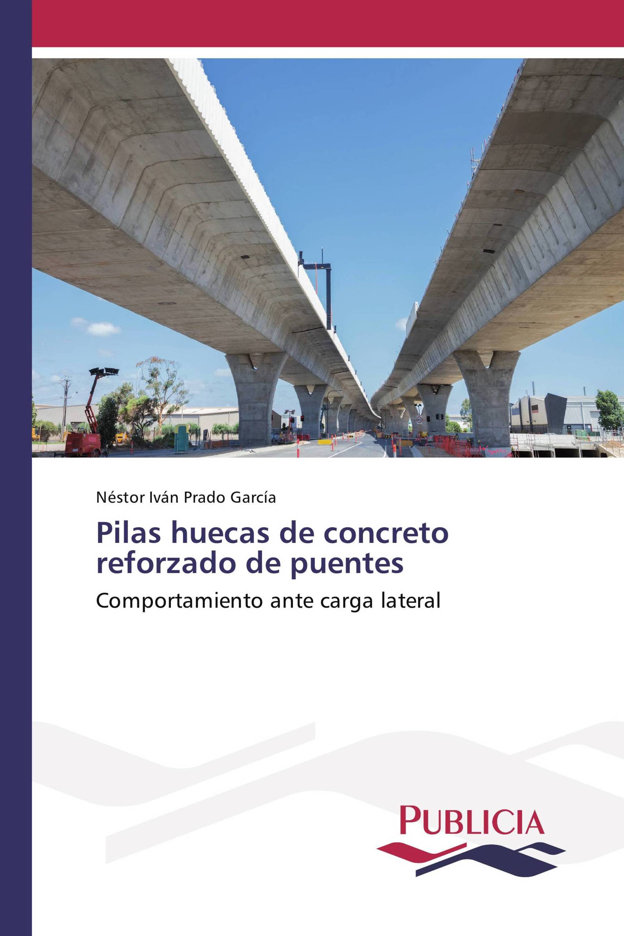 Pilas huecas de concreto reforzado de puentes