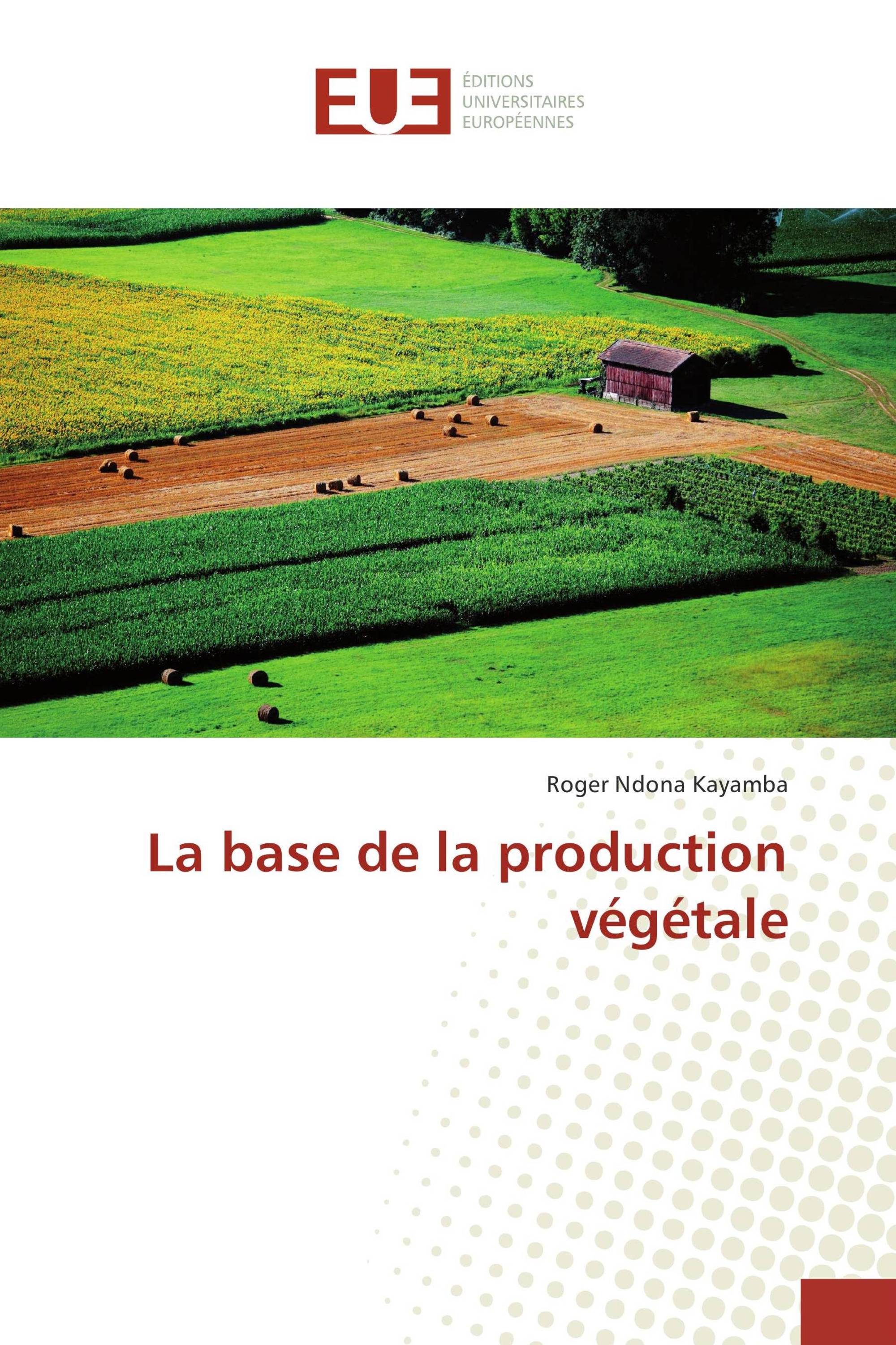 La base de la production végétale