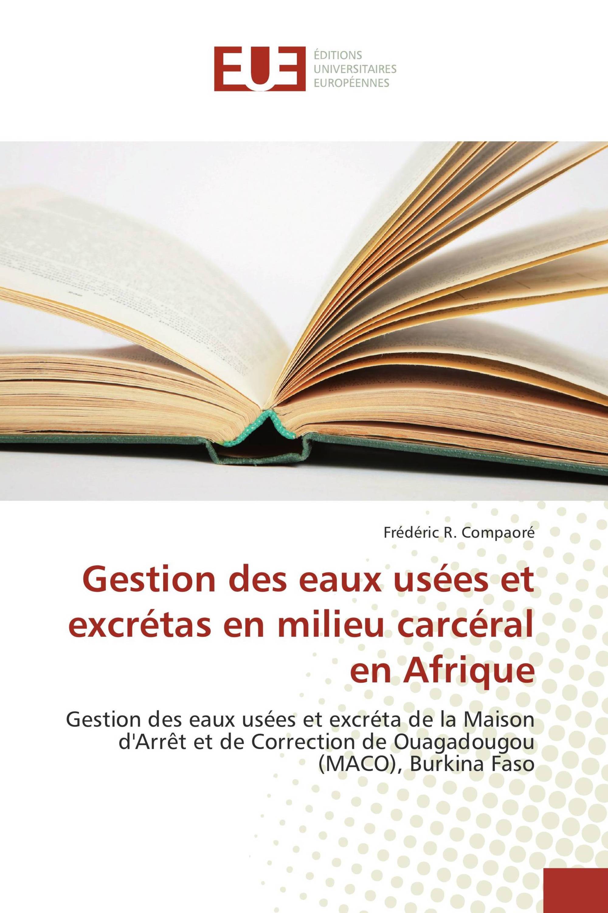 Gestion des eaux usées et excrétas en milieu carcéral en Afrique